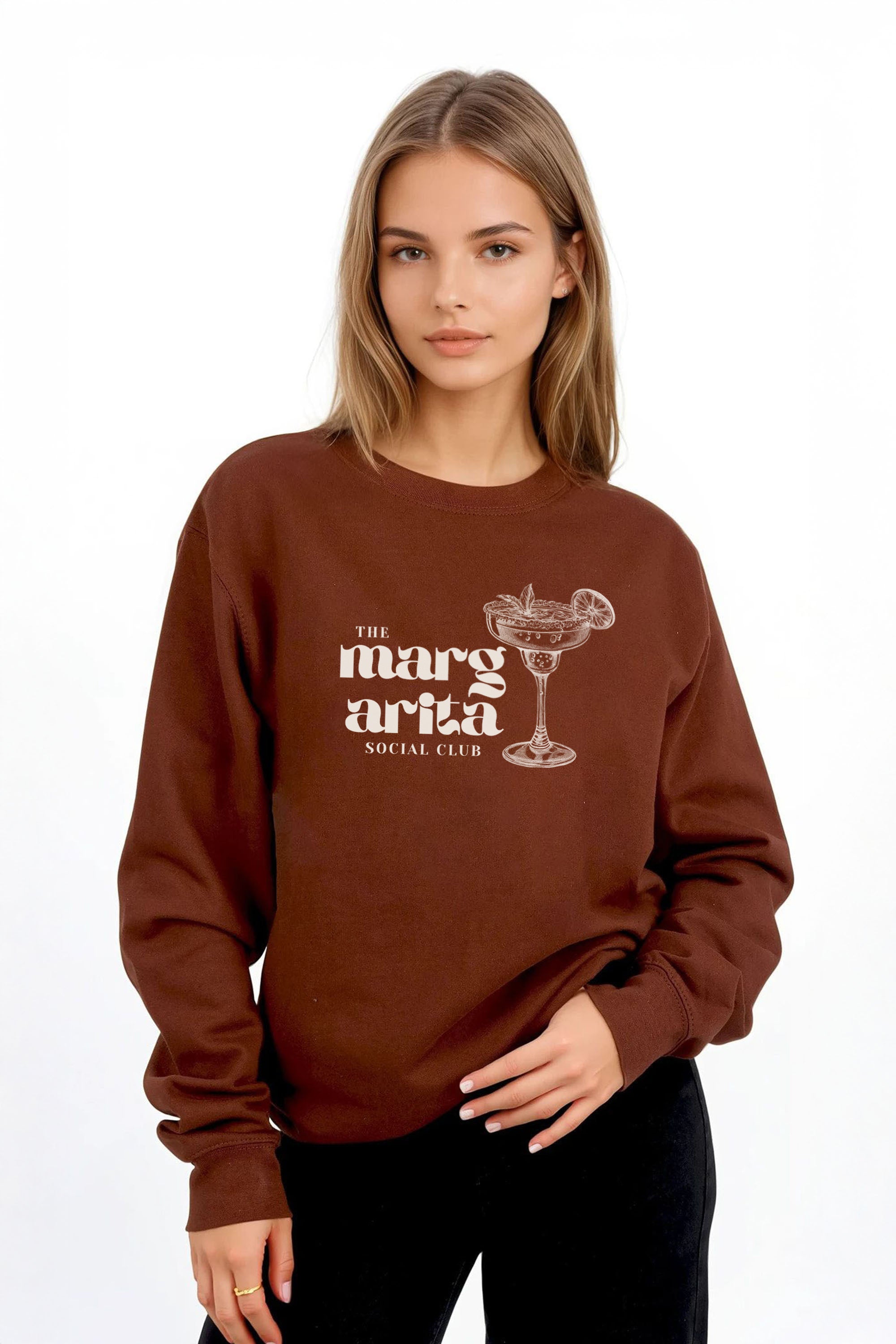 Margarita Social Club Printed Sweatshirt