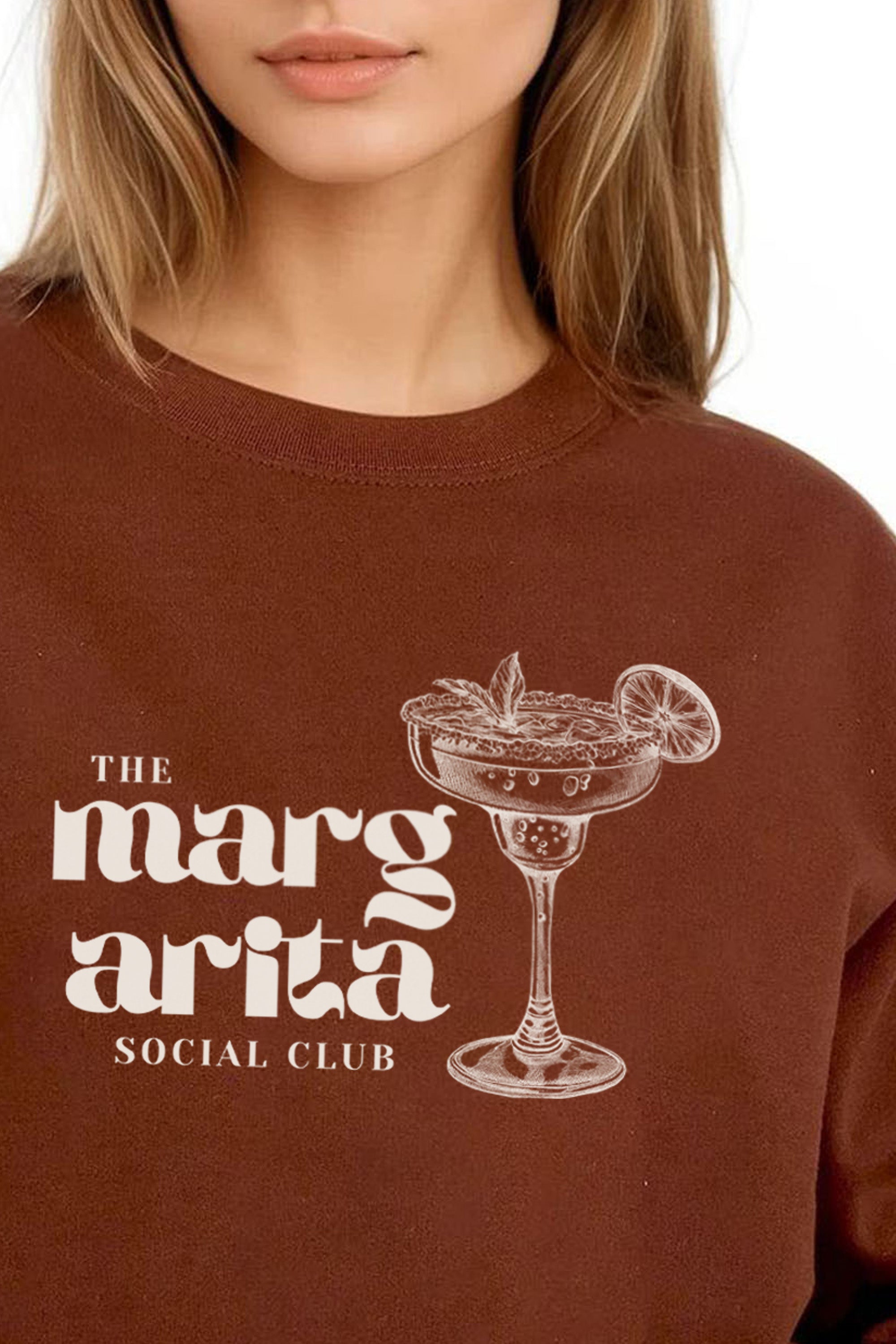 Margarita Social Club Printed Sweatshirt