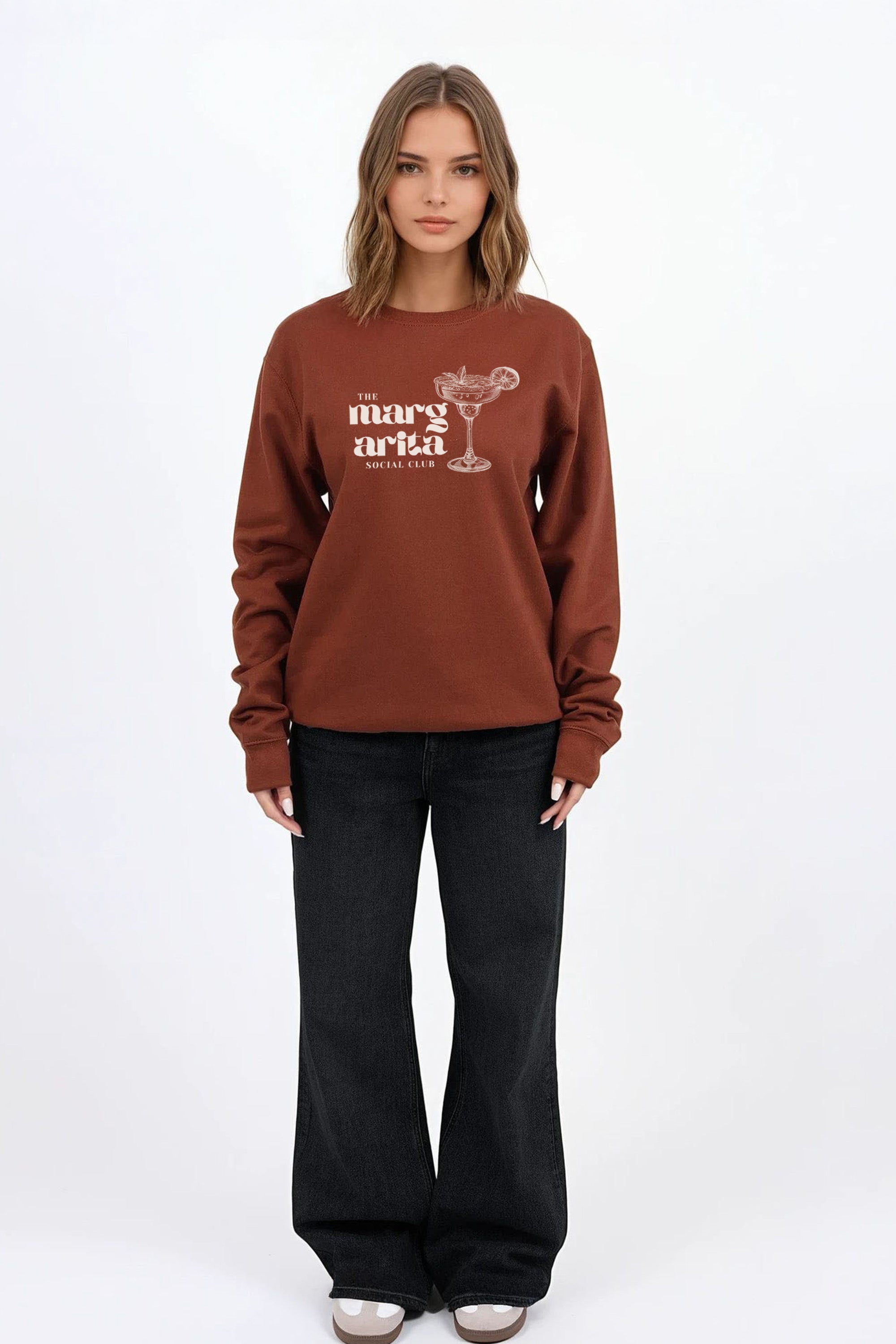 Margarita Social Club Printed Sweatshirt