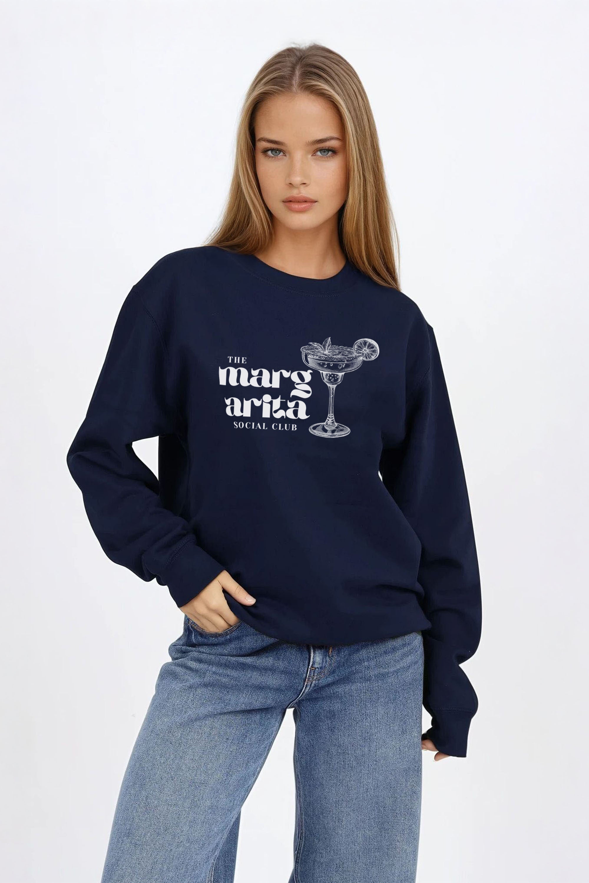Margarita Social Club Printed Sweatshirt