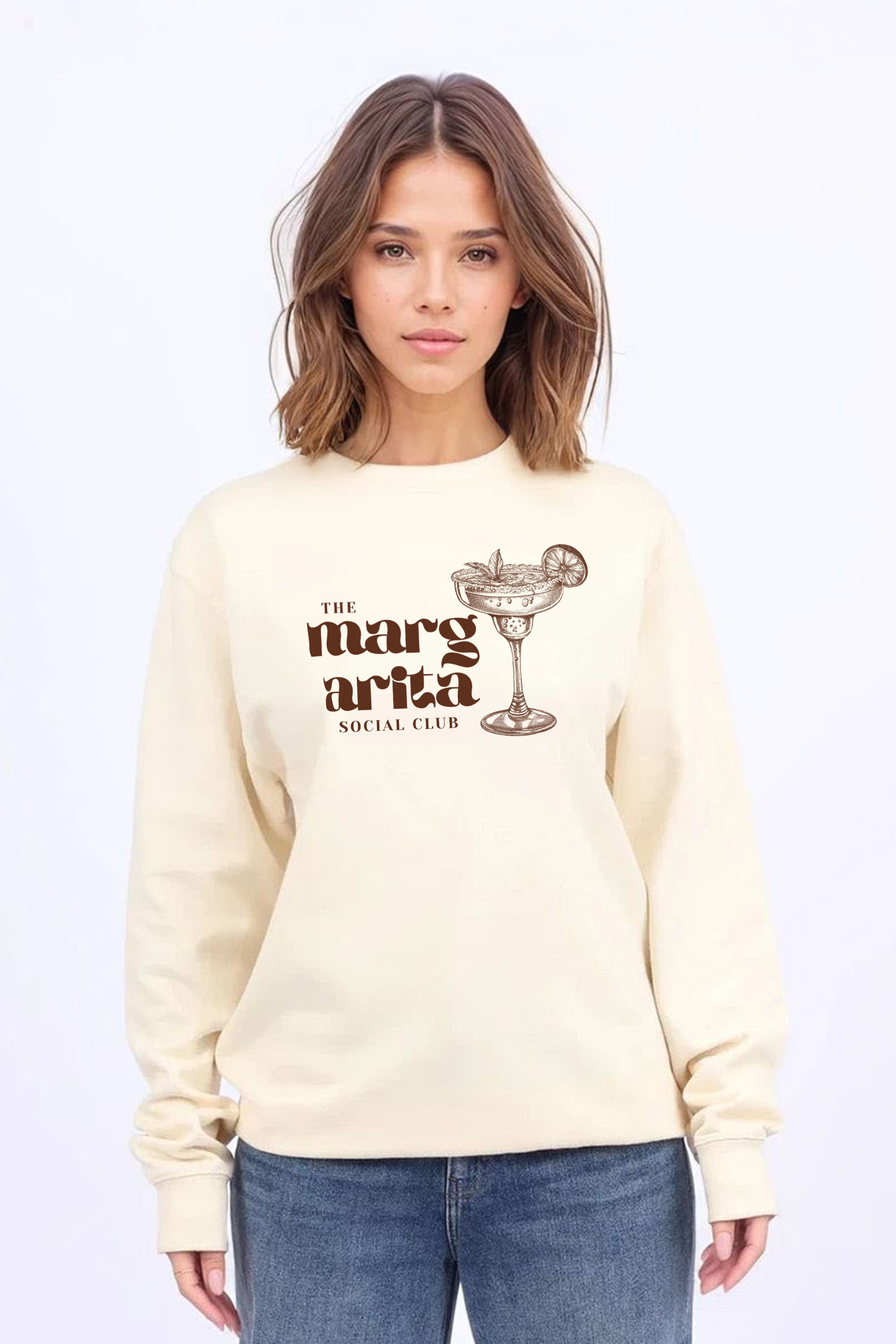 Margarita Social Club Printed Sweatshirt