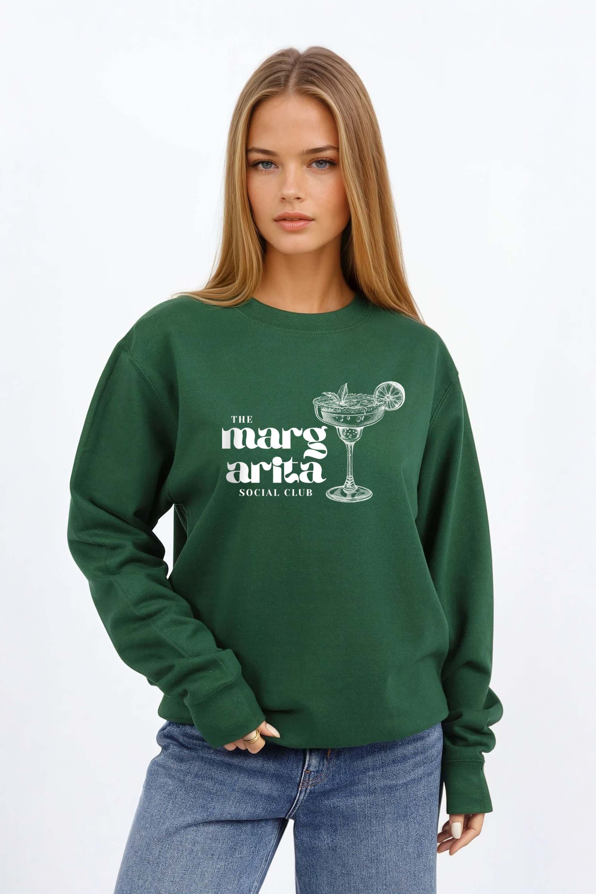 Margarita Social Club Printed Sweatshirt
