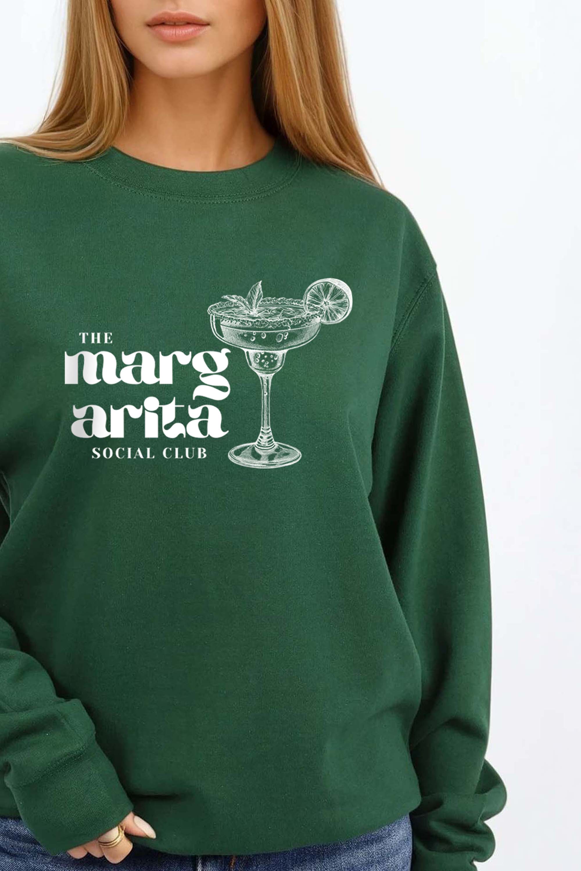 Margarita Social Club Printed Sweatshirt