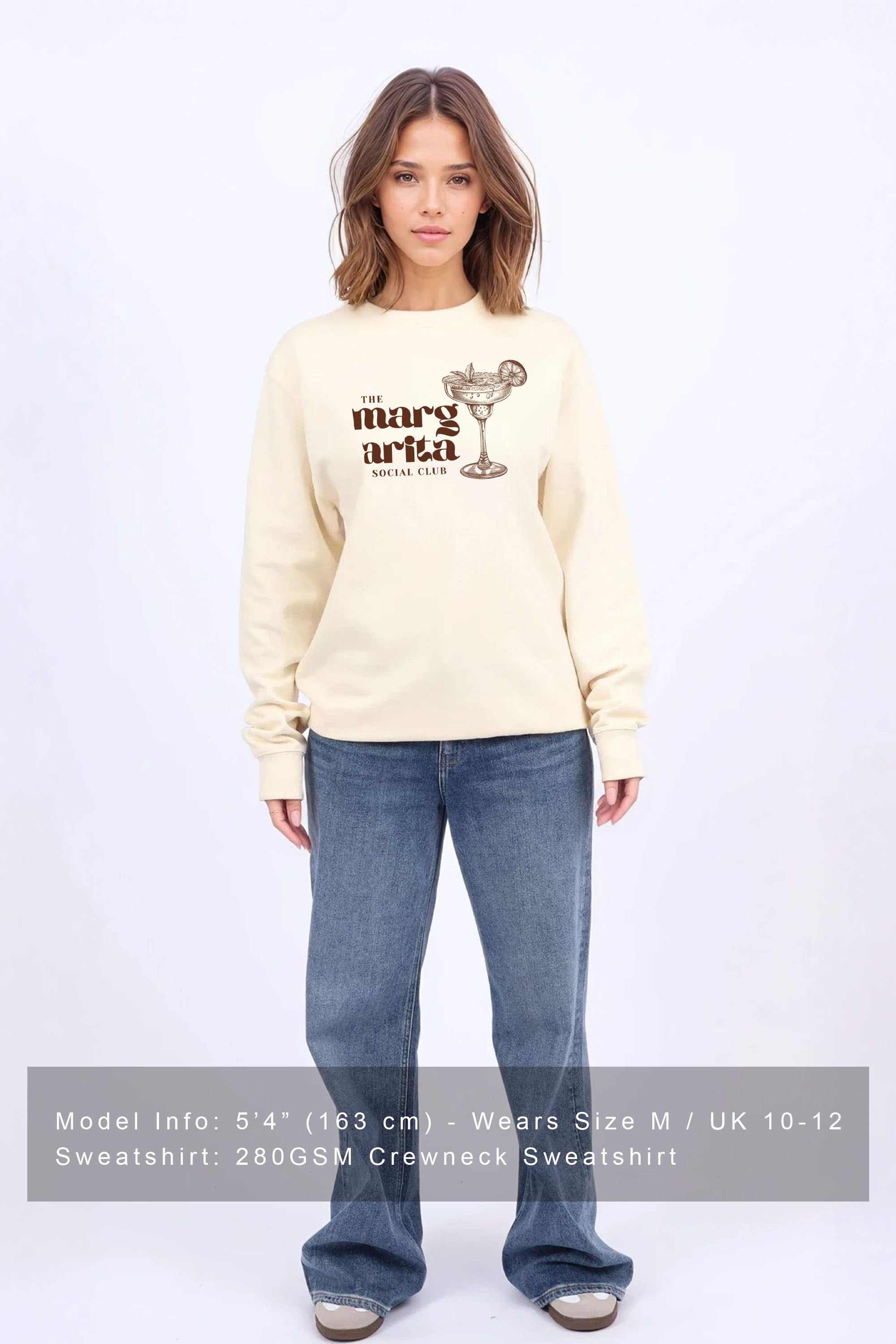 Margarita Social Club Printed Sweatshirt