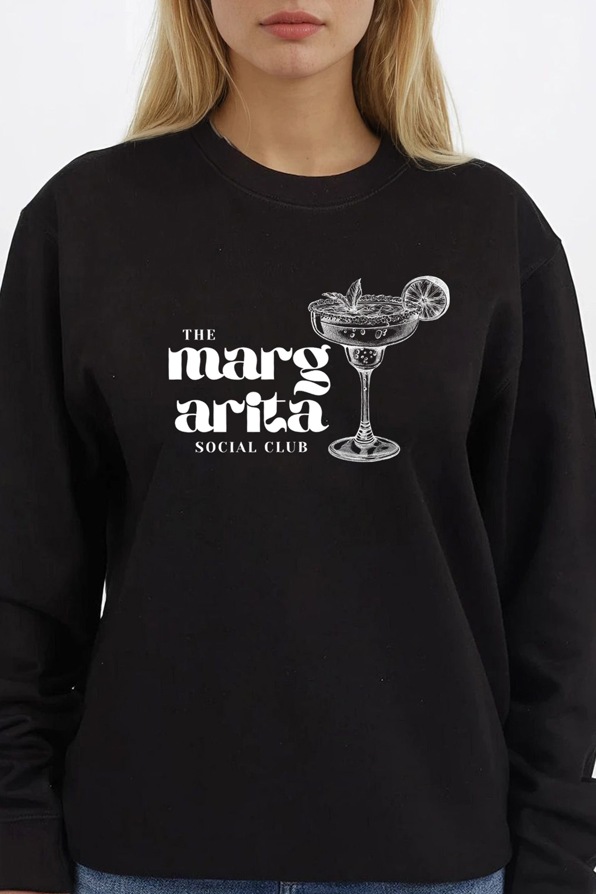 Margarita Social Club Printed Sweatshirt