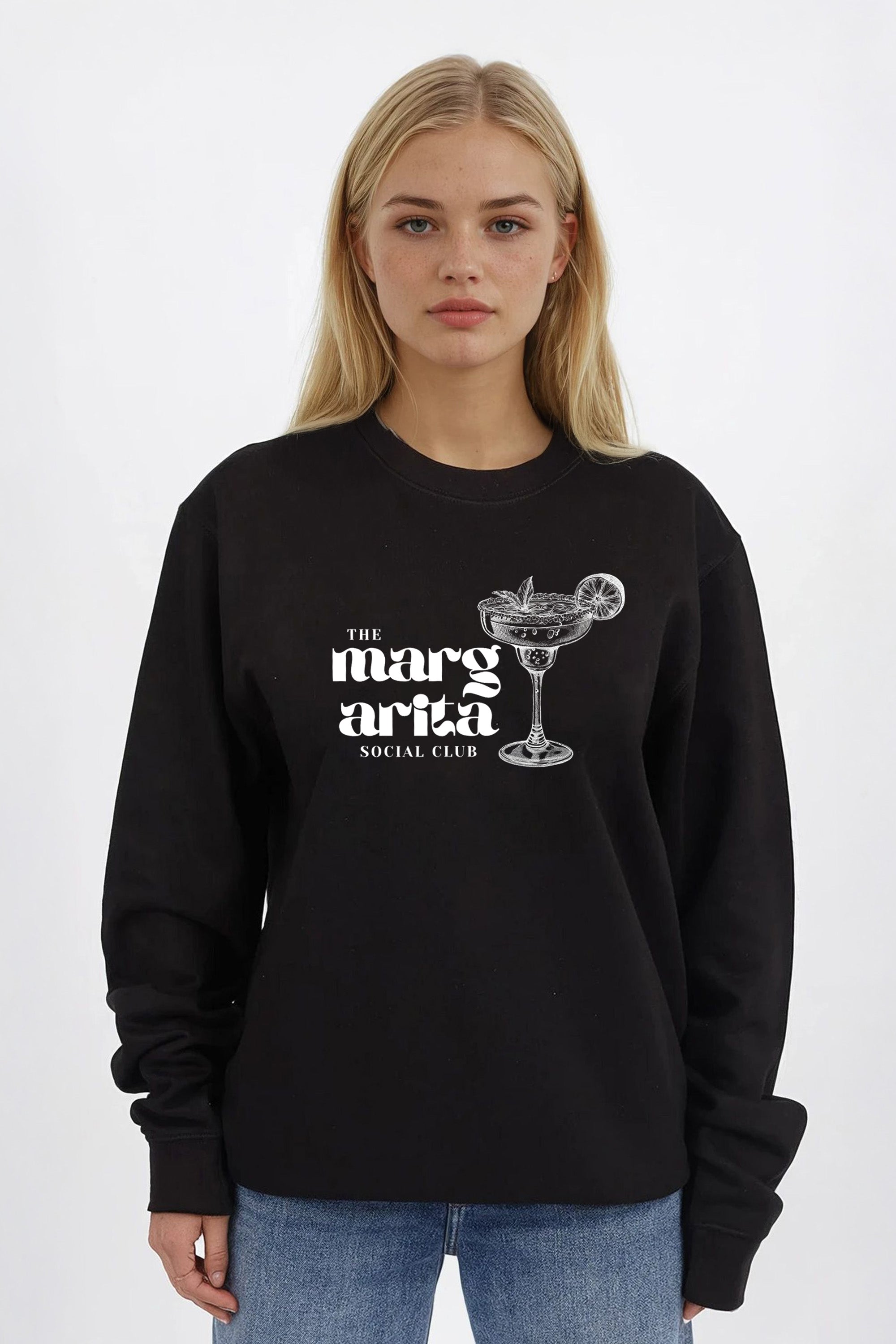Margarita Social Club Printed Sweatshirt