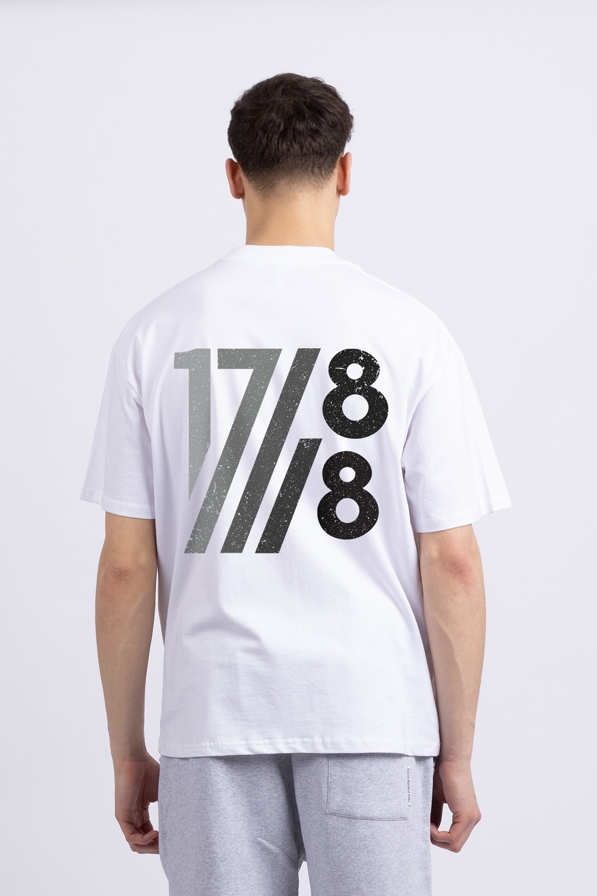 Mens 220 Gsm Oversized 1788 Ombre Printed T-shirt (Custom Pack)
