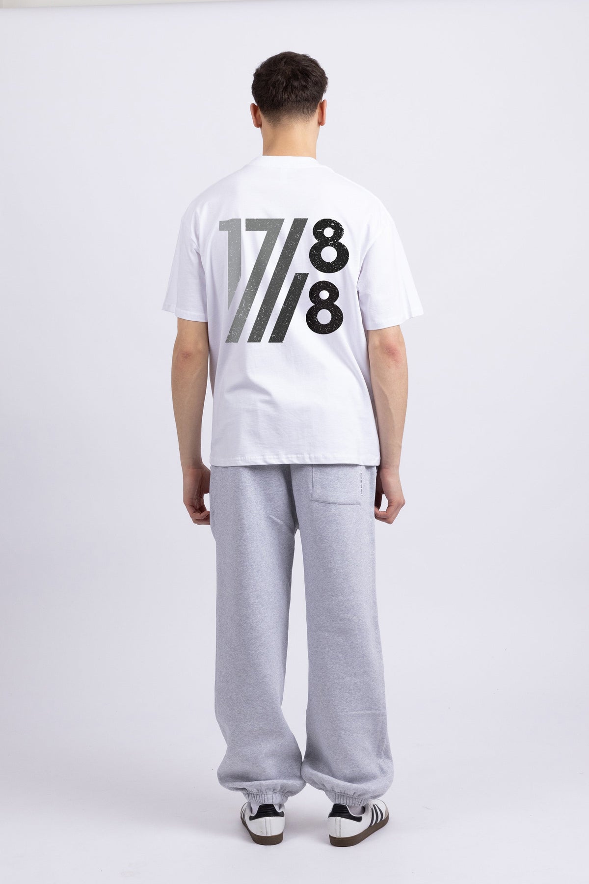 Mens 220 Gsm Oversized 1788 Ombre Printed T-shirt