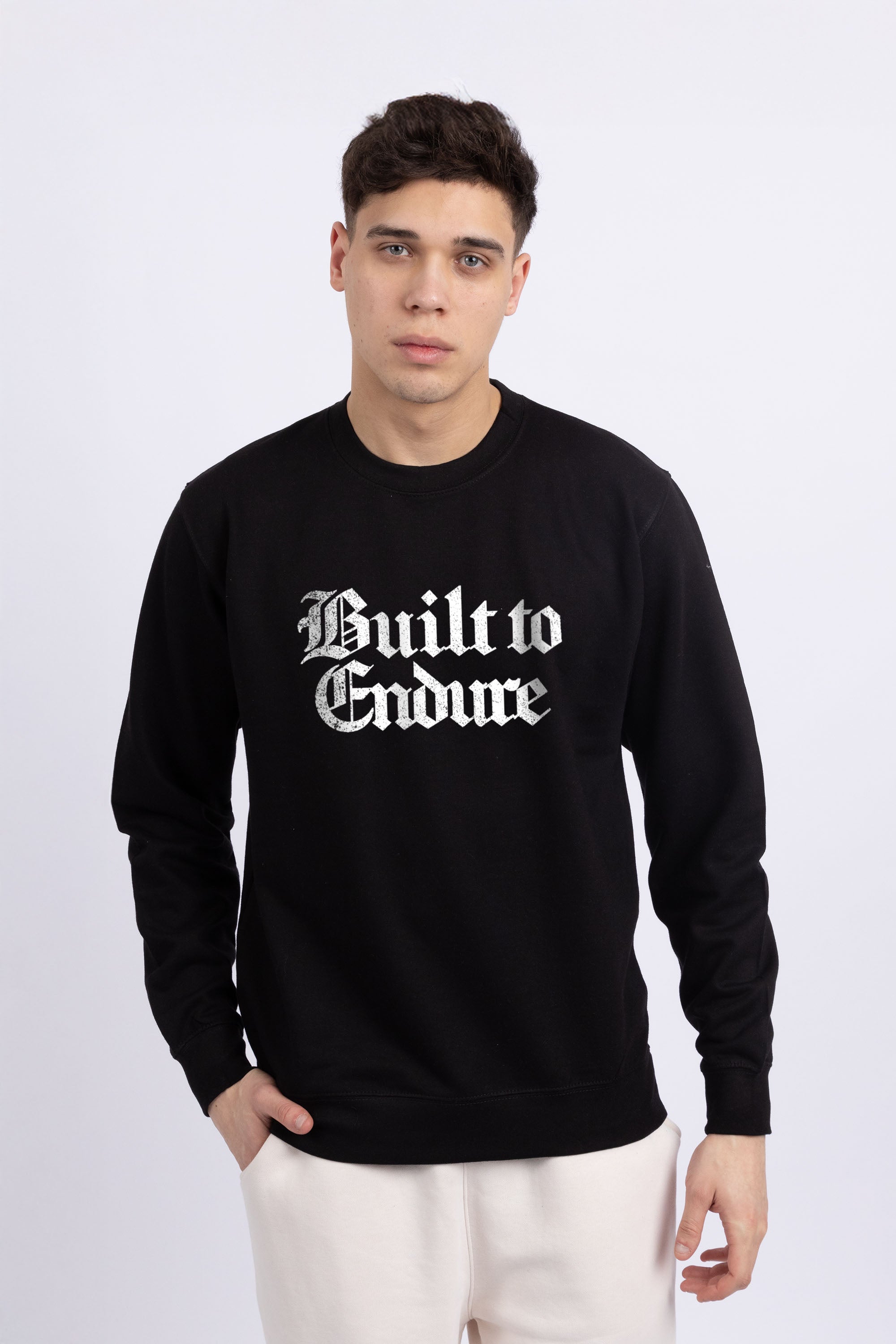 Unisex Built To Endure Printed Sweatshirt