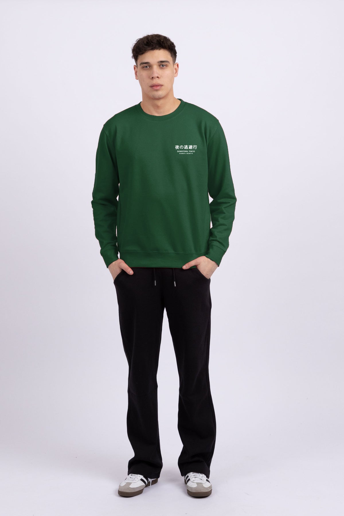 Mens Downtown Tokyo Printed Sweatshirts