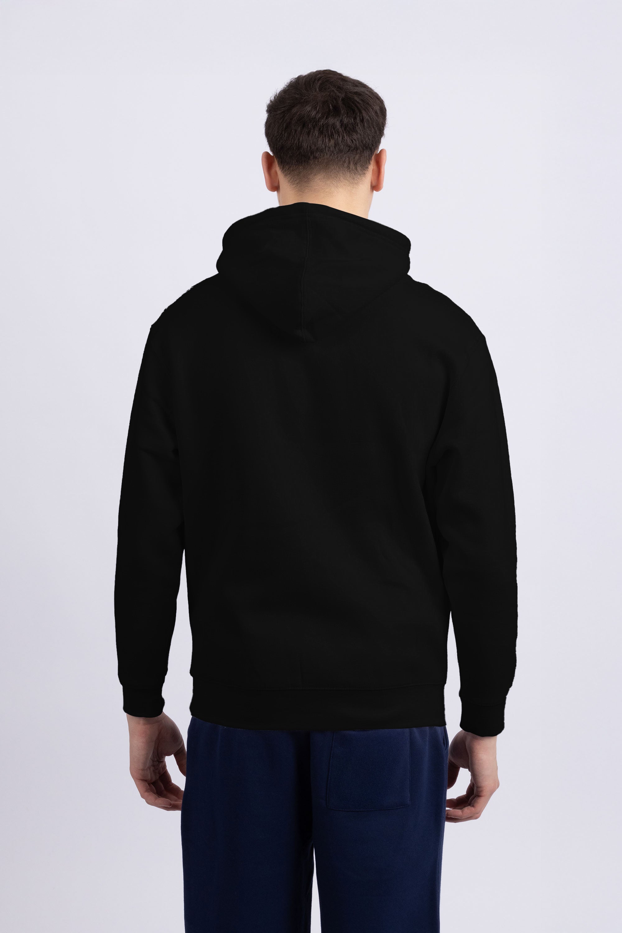 Mens New York Bound Printed Oversized Hoodie