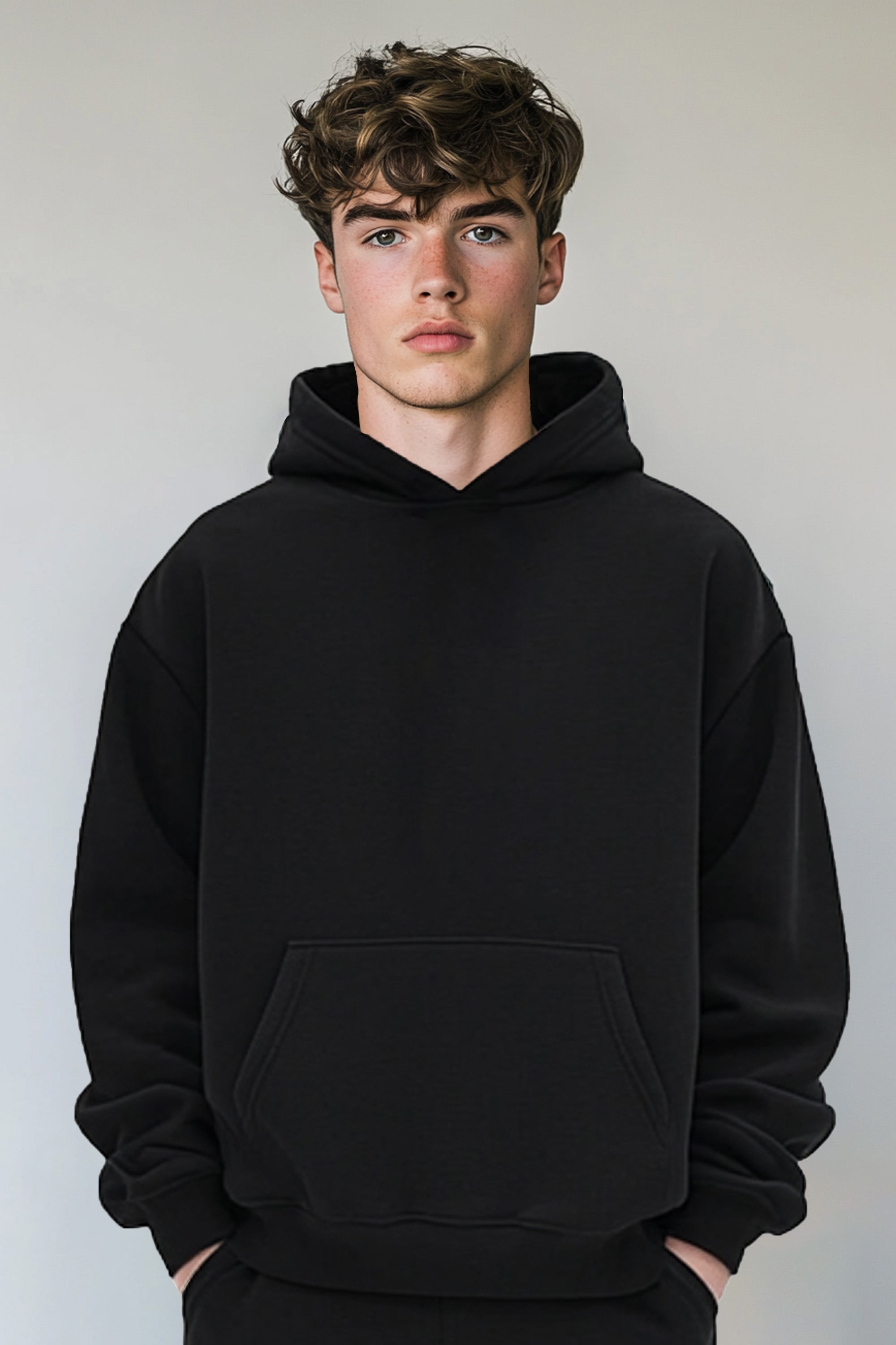 Mens Essence De Nature Printed Oversized Hoodie