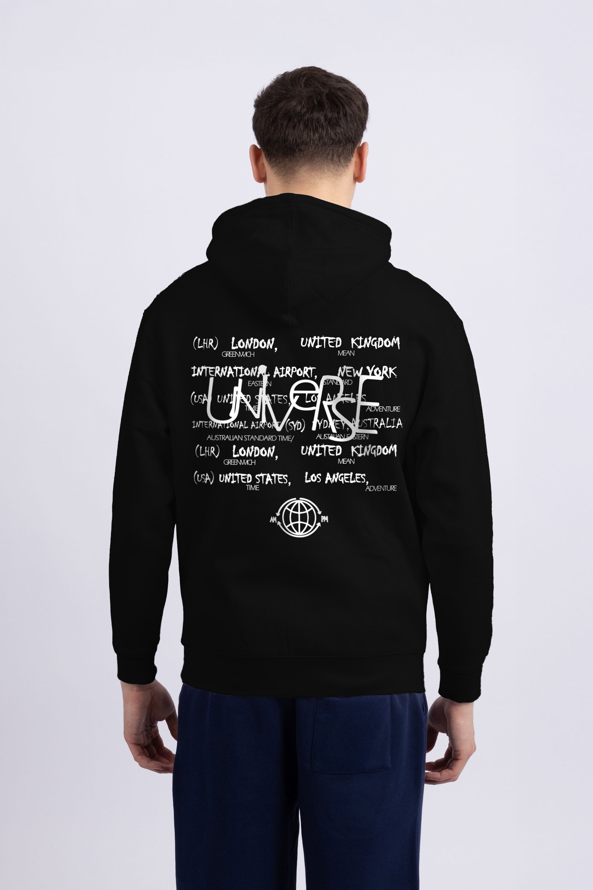 Mens Universe Printed Oversized Hoodie (Custom Pack)