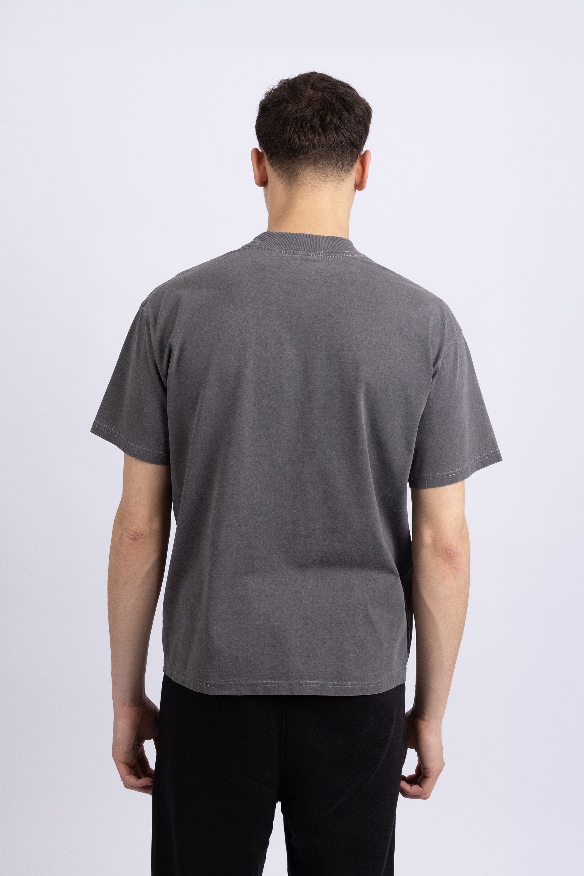 Mens 220 Gsm Oversized Golf Des Orangers Printed T-shirt