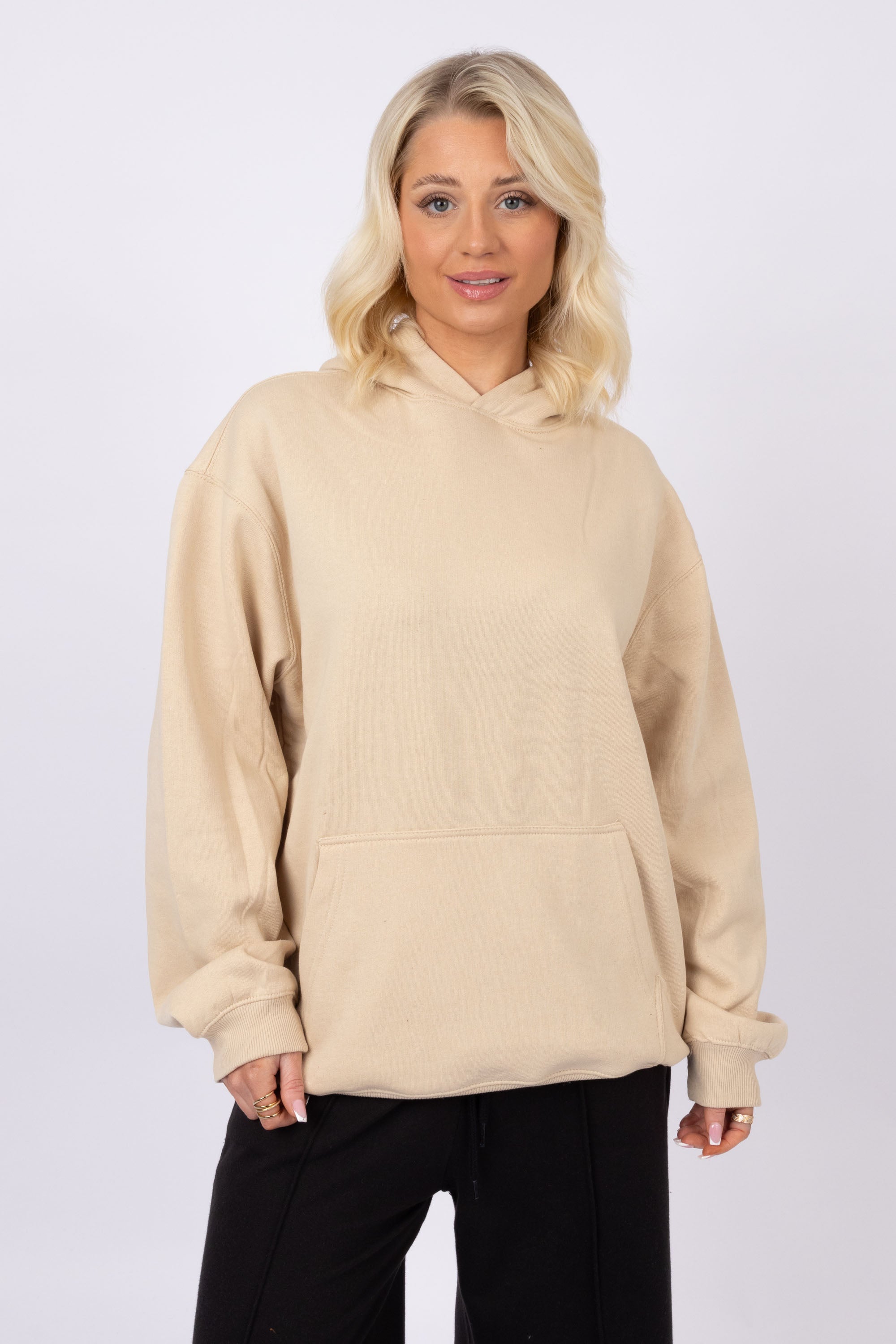 Unisex 280GSM Plain Oversized Hoodie