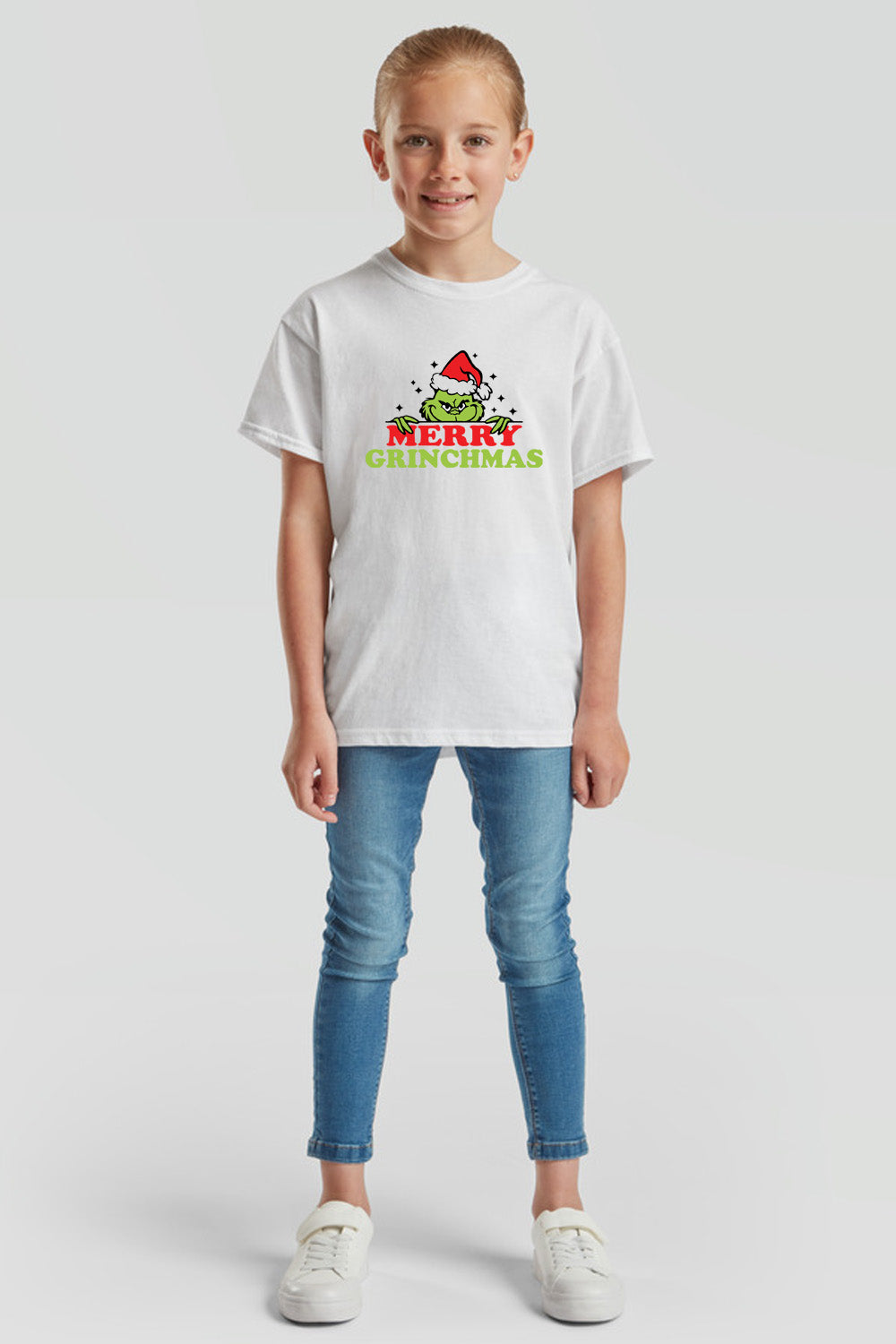 Kids Merry Grinchmas Christmas T-Shirt ( Pack of 5)