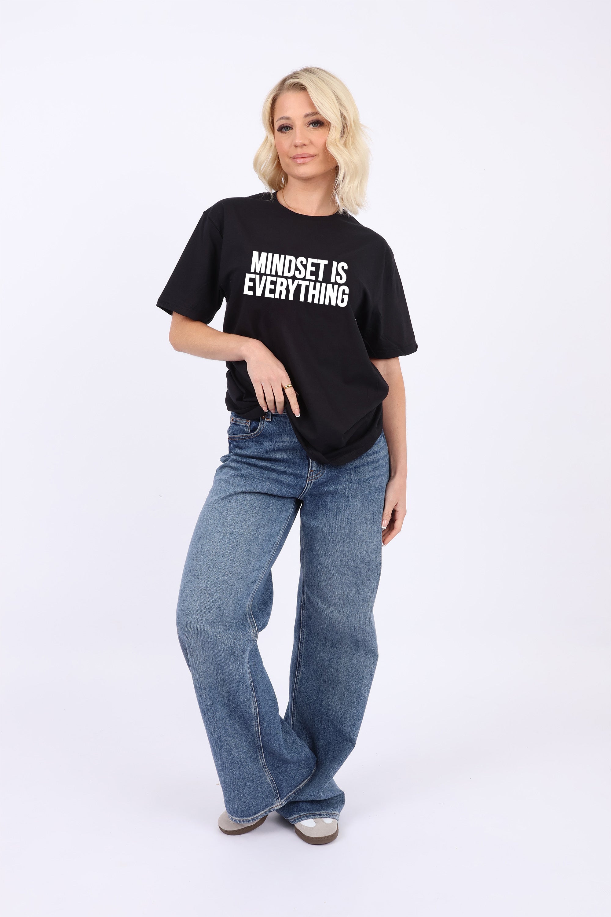 Mindset Is Everything Printed T-Shirt (Custom Pack)