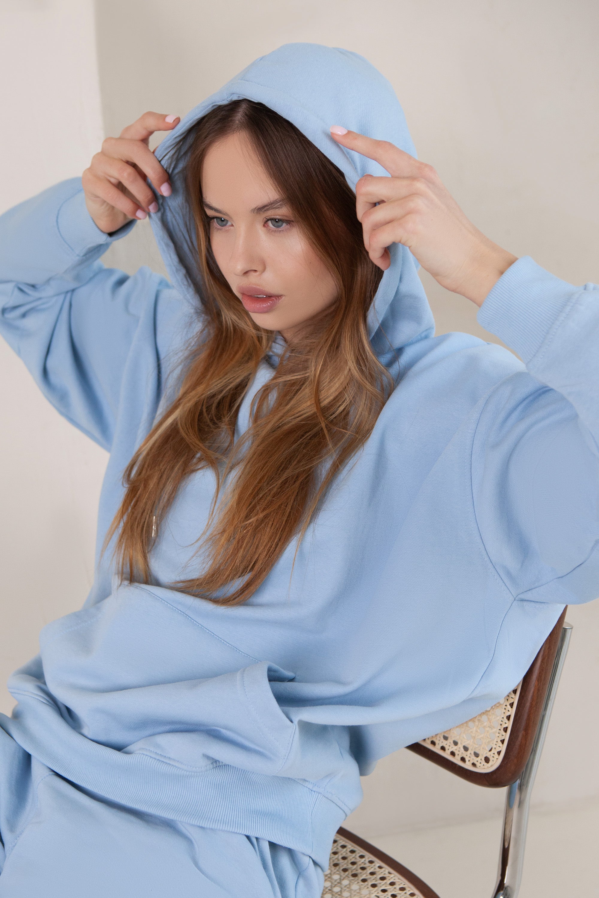 Unisex 280GSM Plain Oversized LSF Hoodies (Pack of 3)