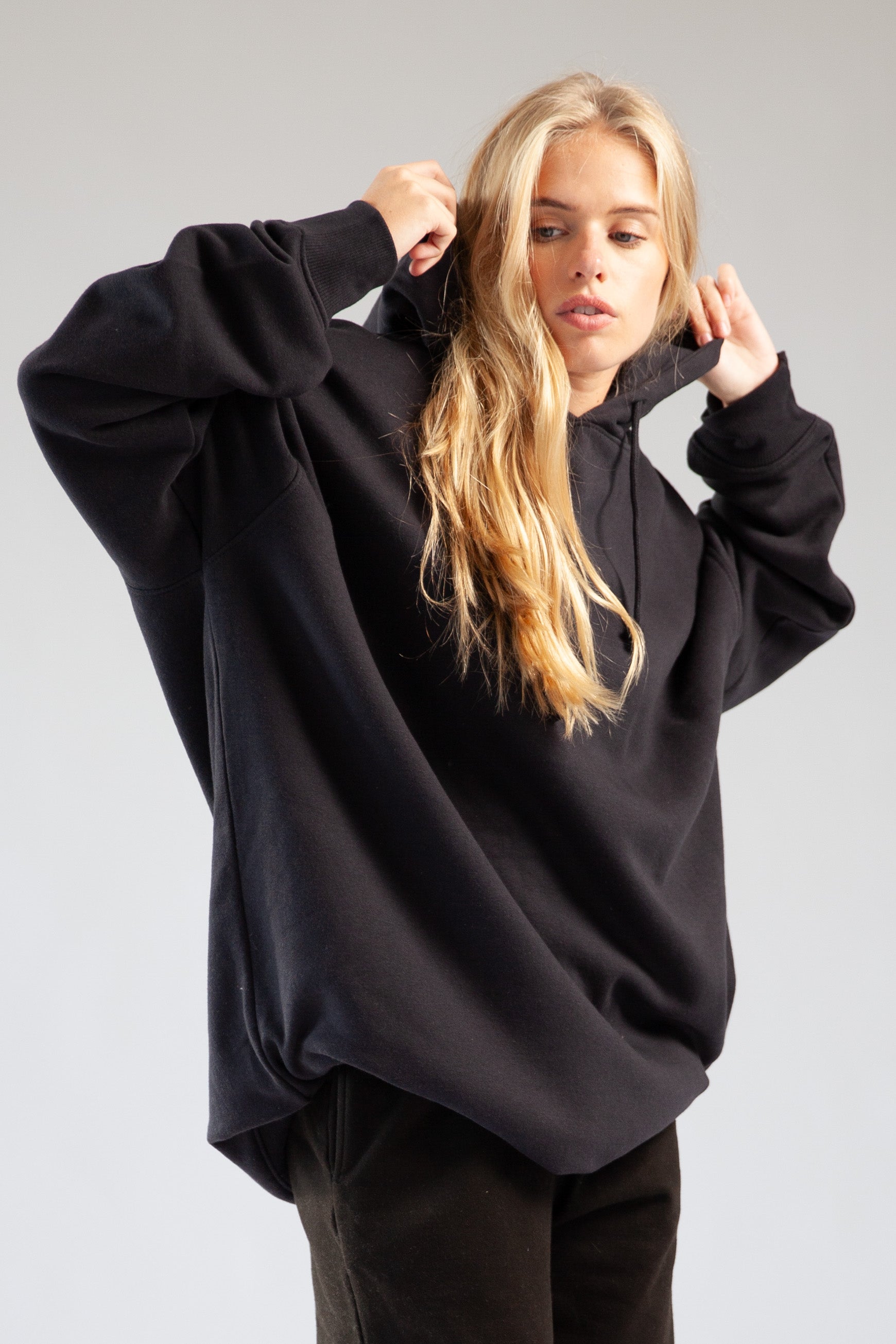 Unisex 280GSM Plain Oversized LSF Hoodies (Pack of 3)