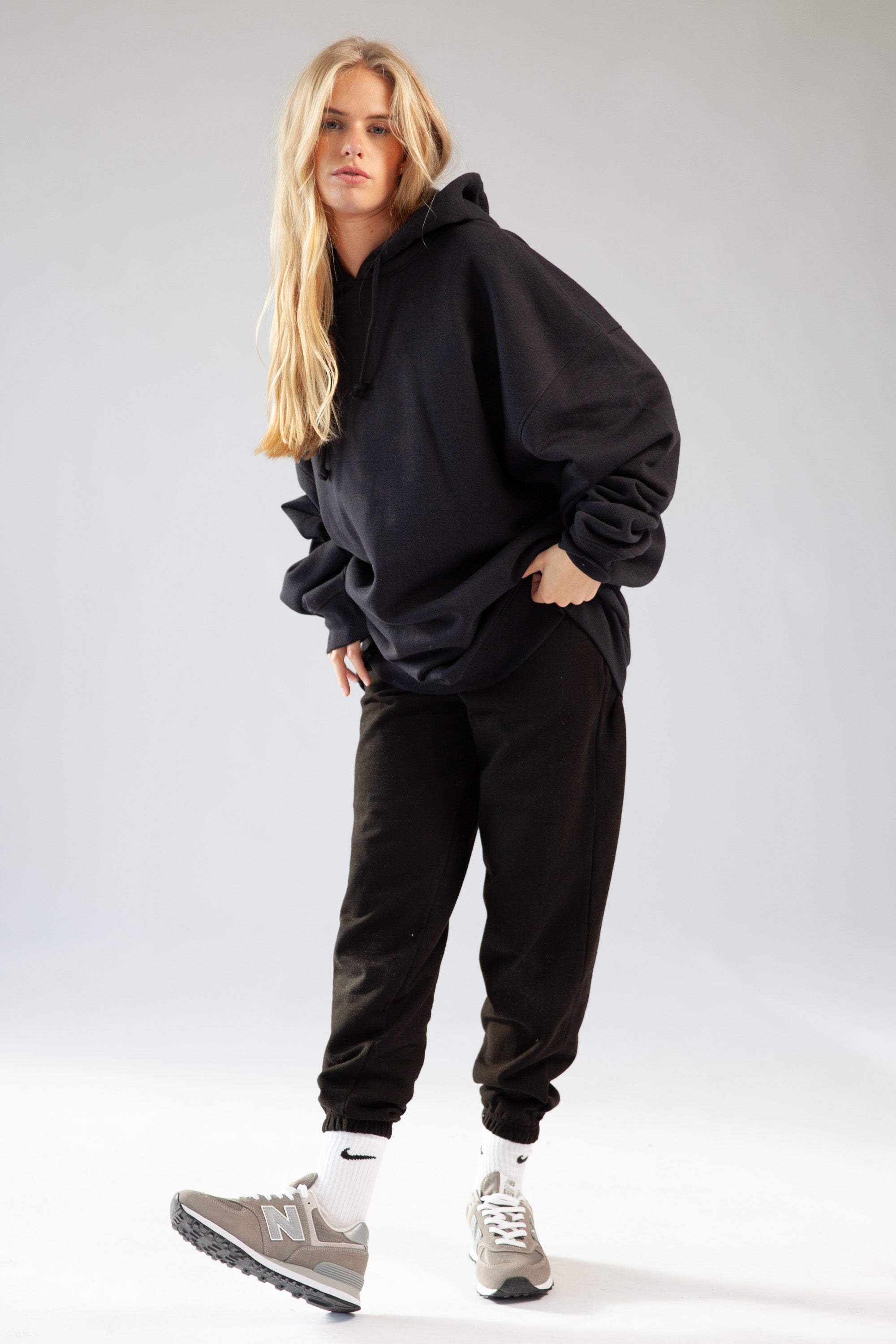 Unisex 280GSM Plain Oversized LSF Hoodies (Pack of 3)