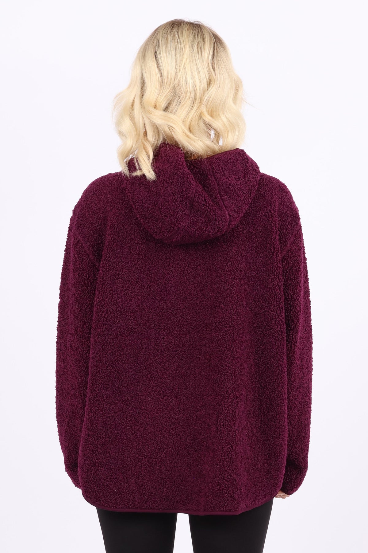 Pre-Order Sherpa 1/4 Zip Hoodie Top