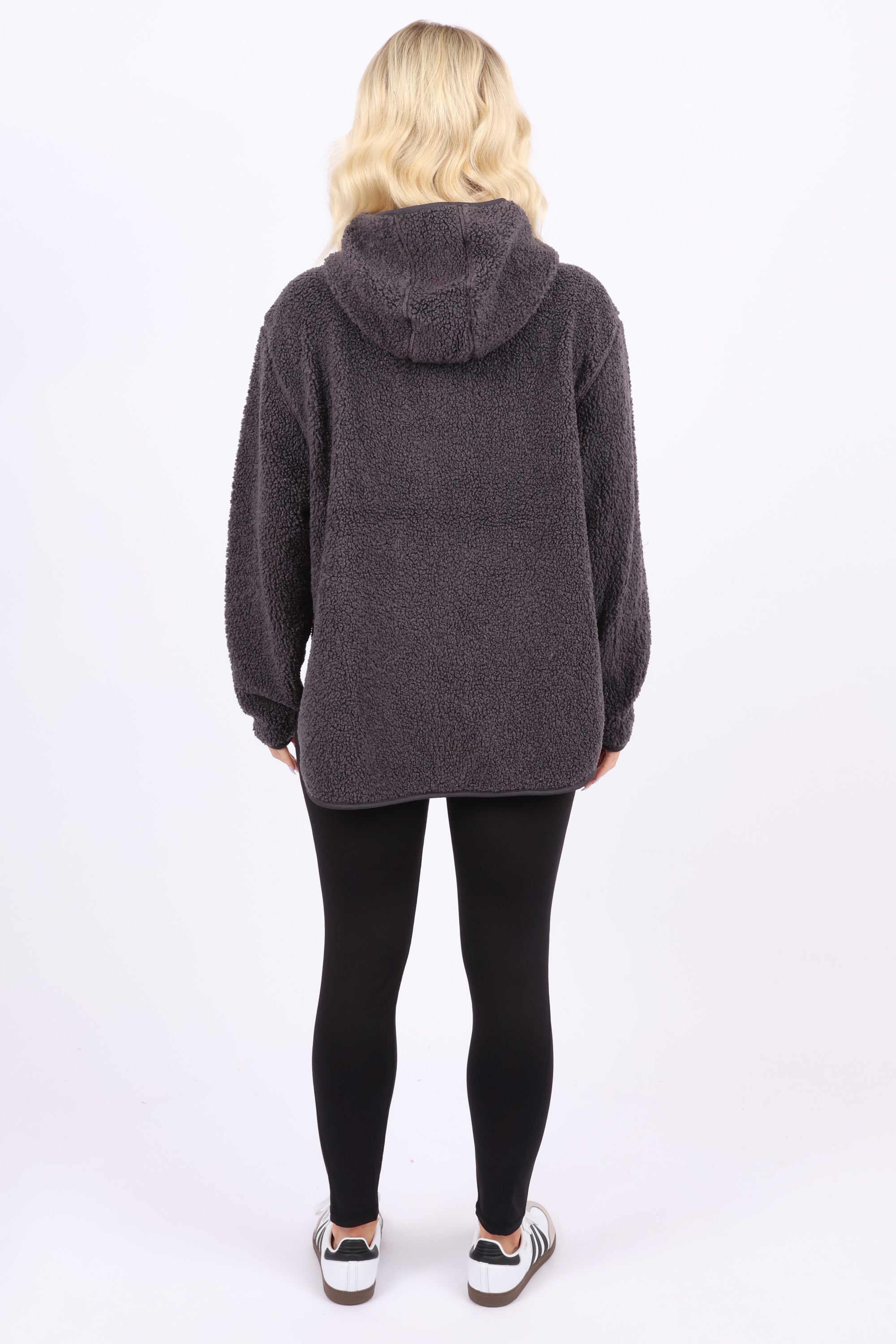 Pre-Order Sherpa 1/4 Zip Hoodie Top