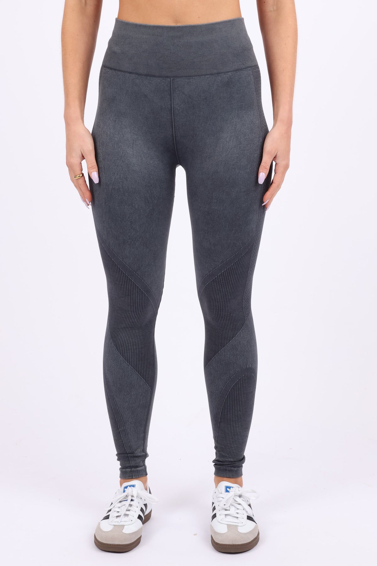 Pre-Order Seamless '3D fit' Multi-Sport Denim Look Leggings