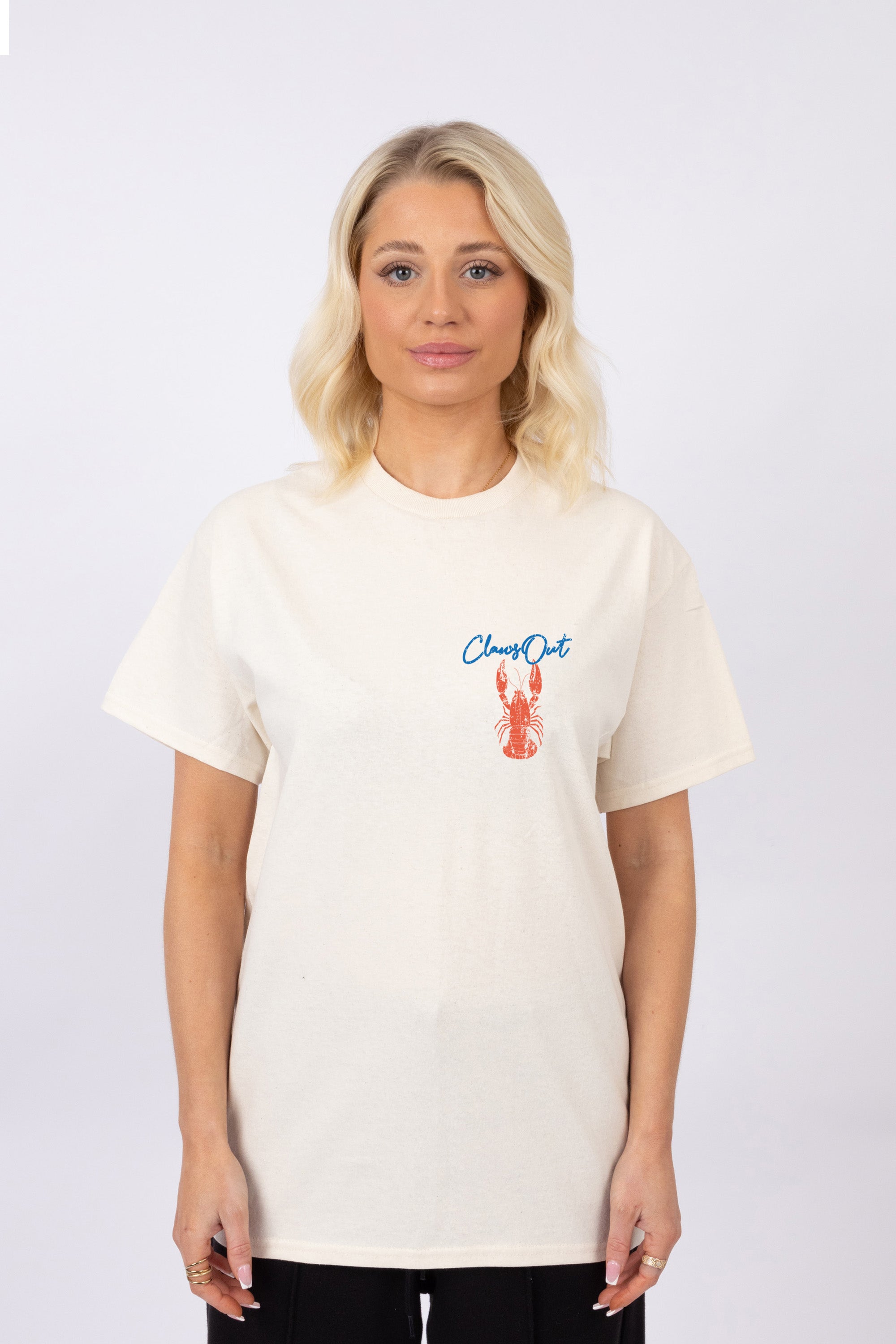 Claws Out Seafood Printed T-Shirt (Custom Pack)