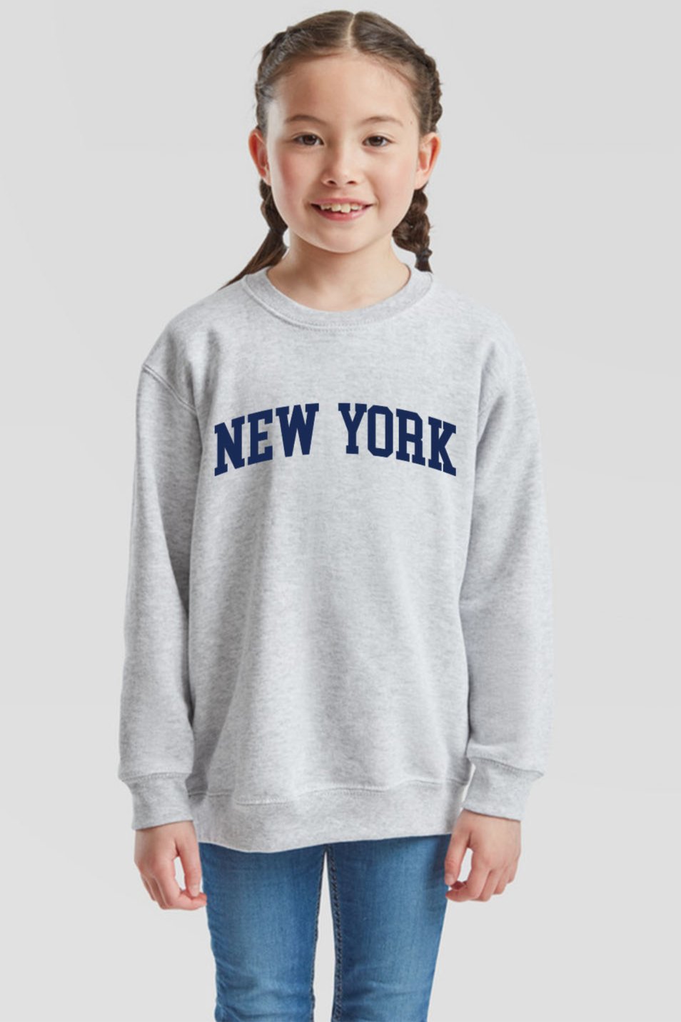 Kids New York Printed Sweatshirt (Pack of 5)