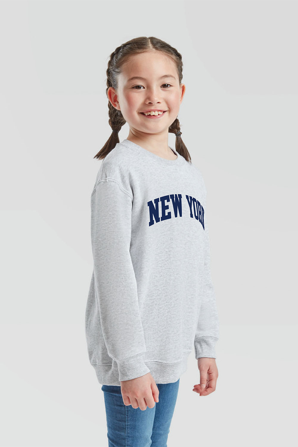 Kids New York Printed Sweatshirt (Pack of 5)