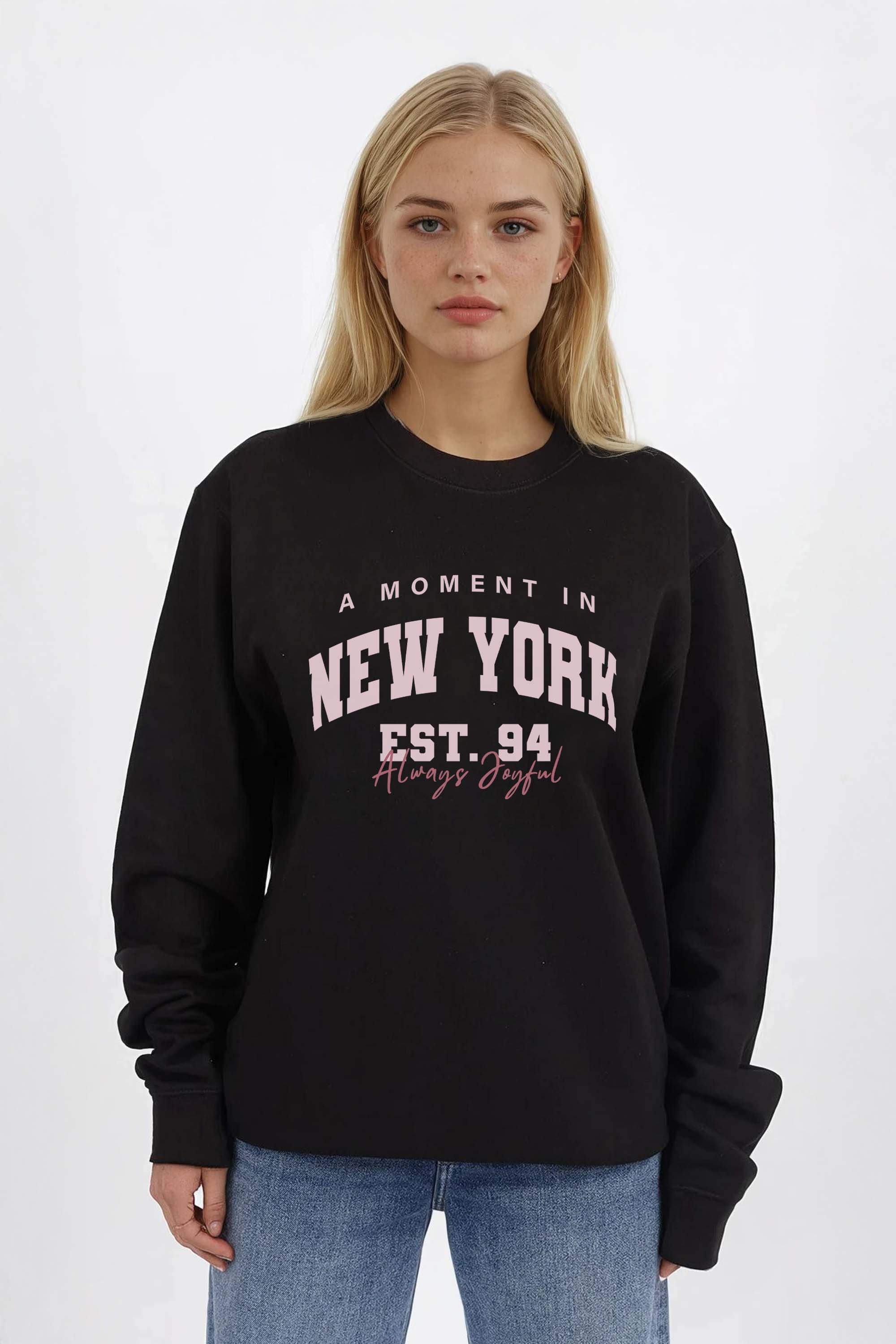 New York Printed Sweatshirt