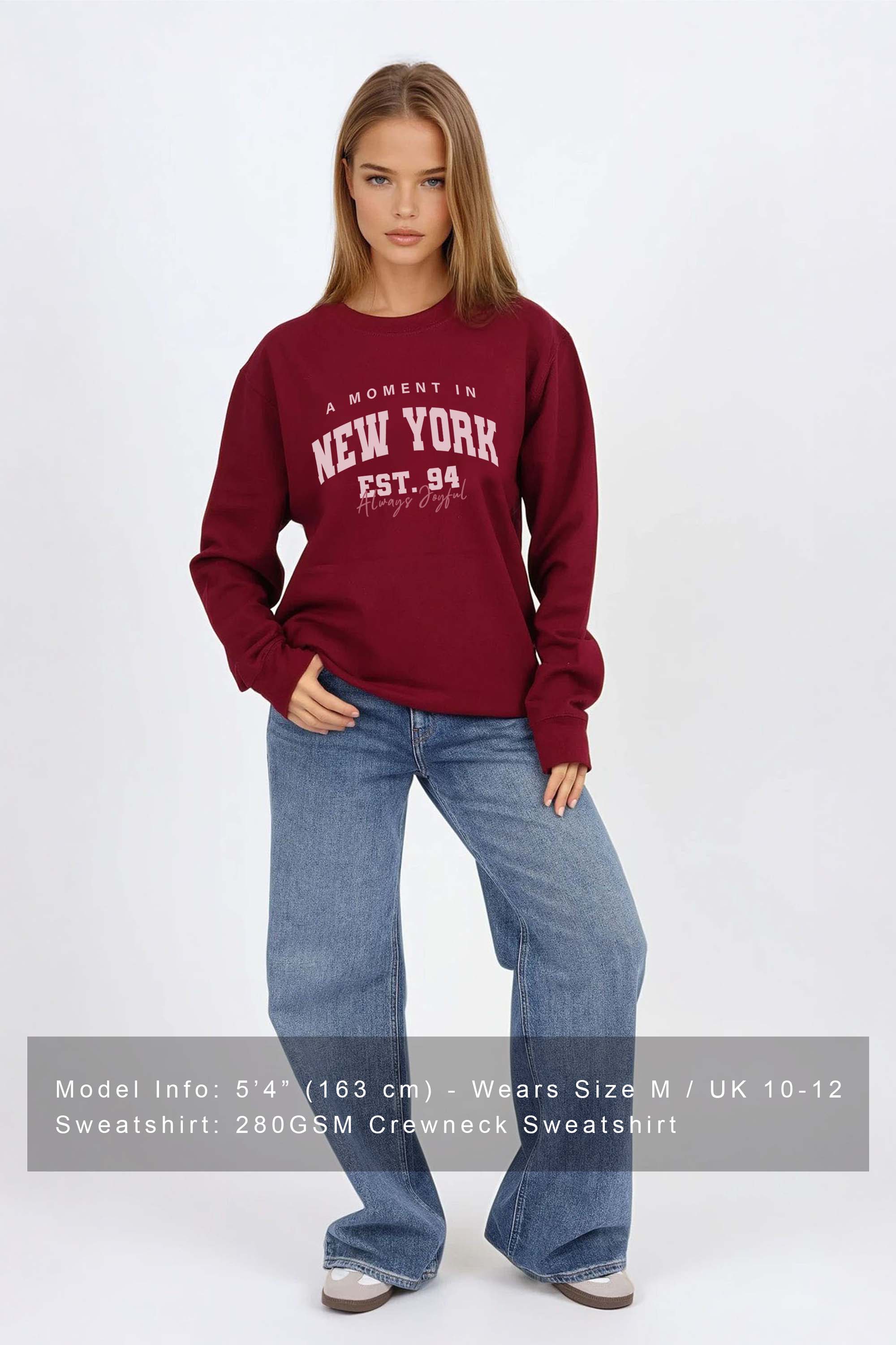 New York Printed Sweatshirt