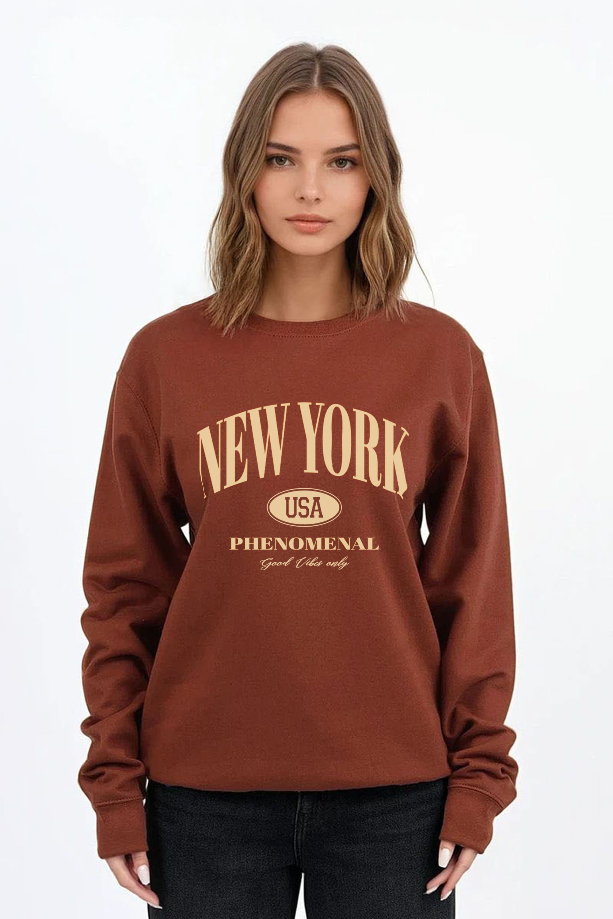 New York Phenomenal Printed Sweatshirt
