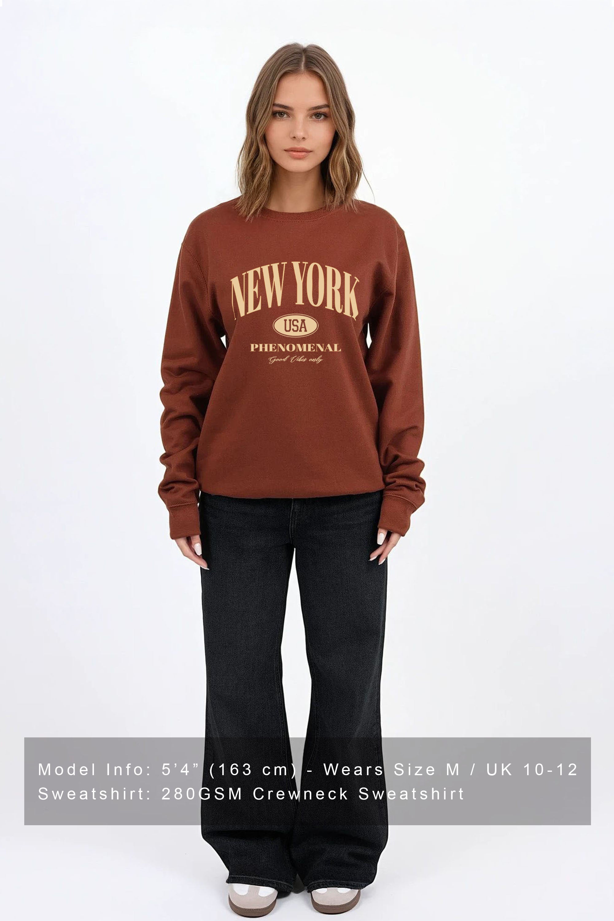 New York Phenomenal Printed Sweatshirt