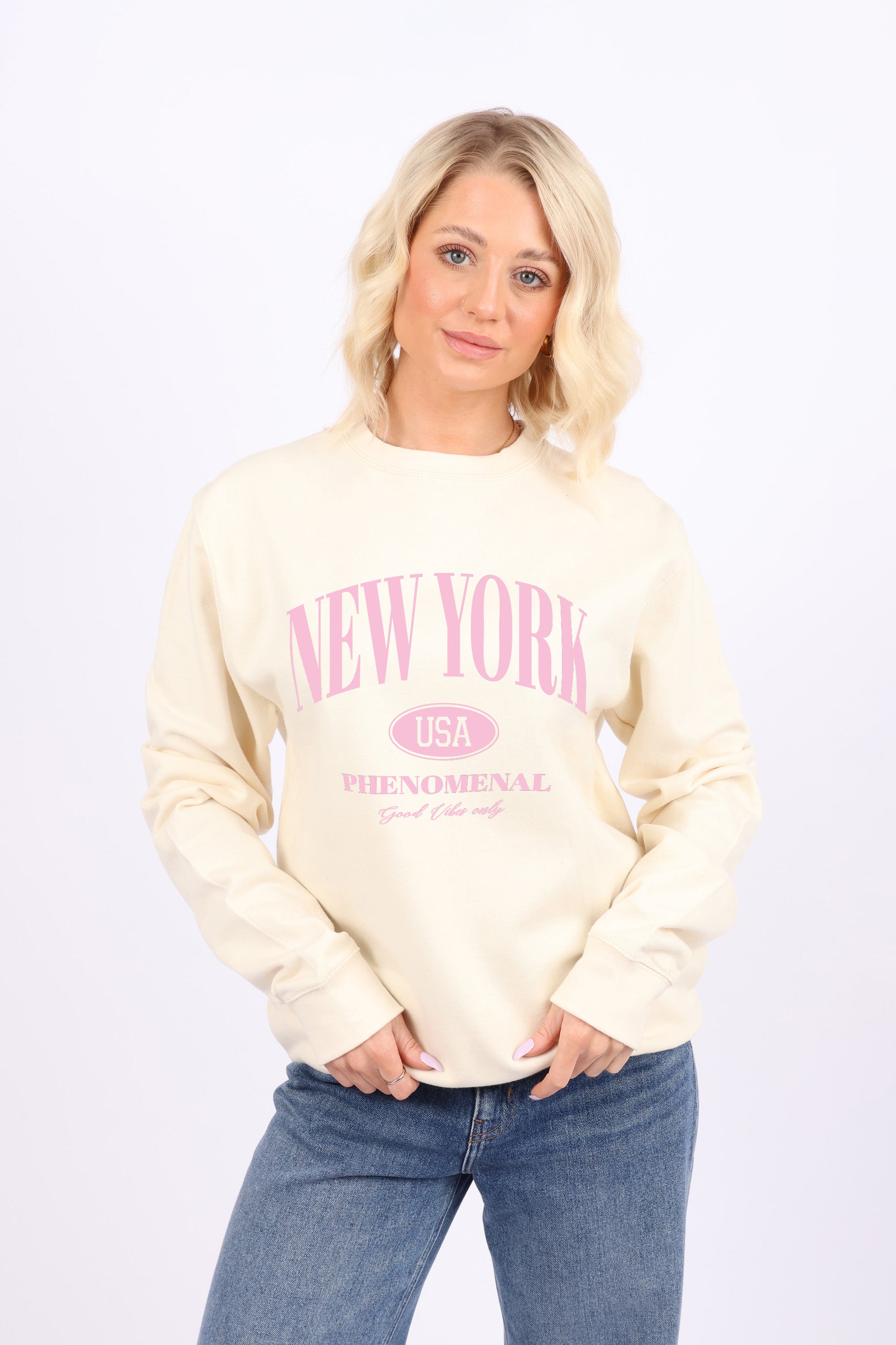 New York Phenomenal Printed Sweatshirt
