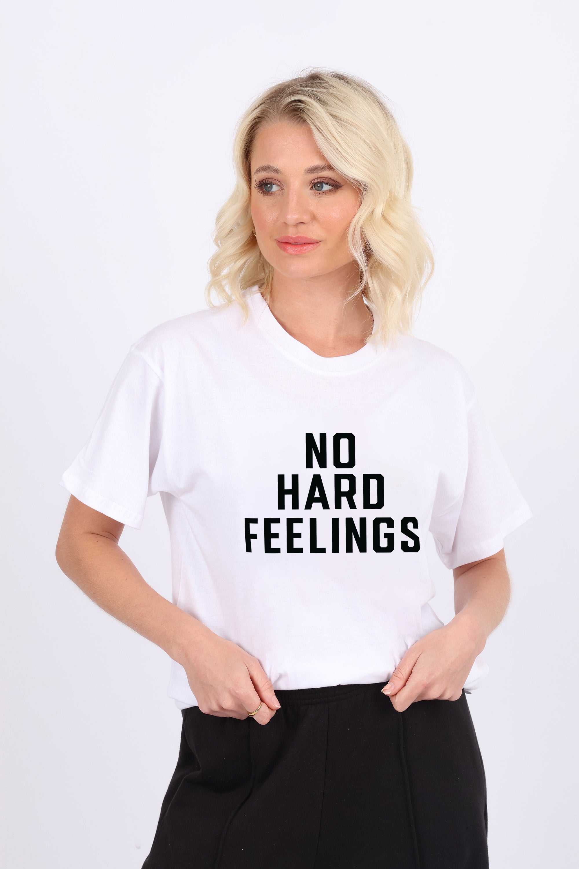 No Hard Feelings Printed T-Shirt