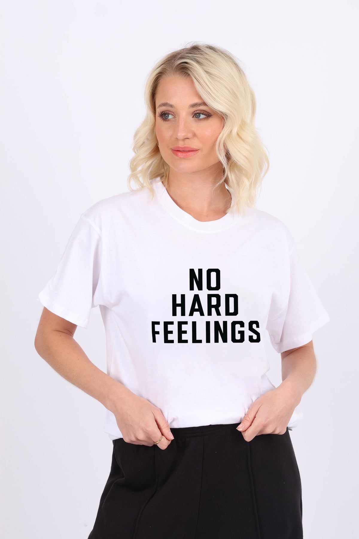 No Hard Feelings Printed T-Shirt