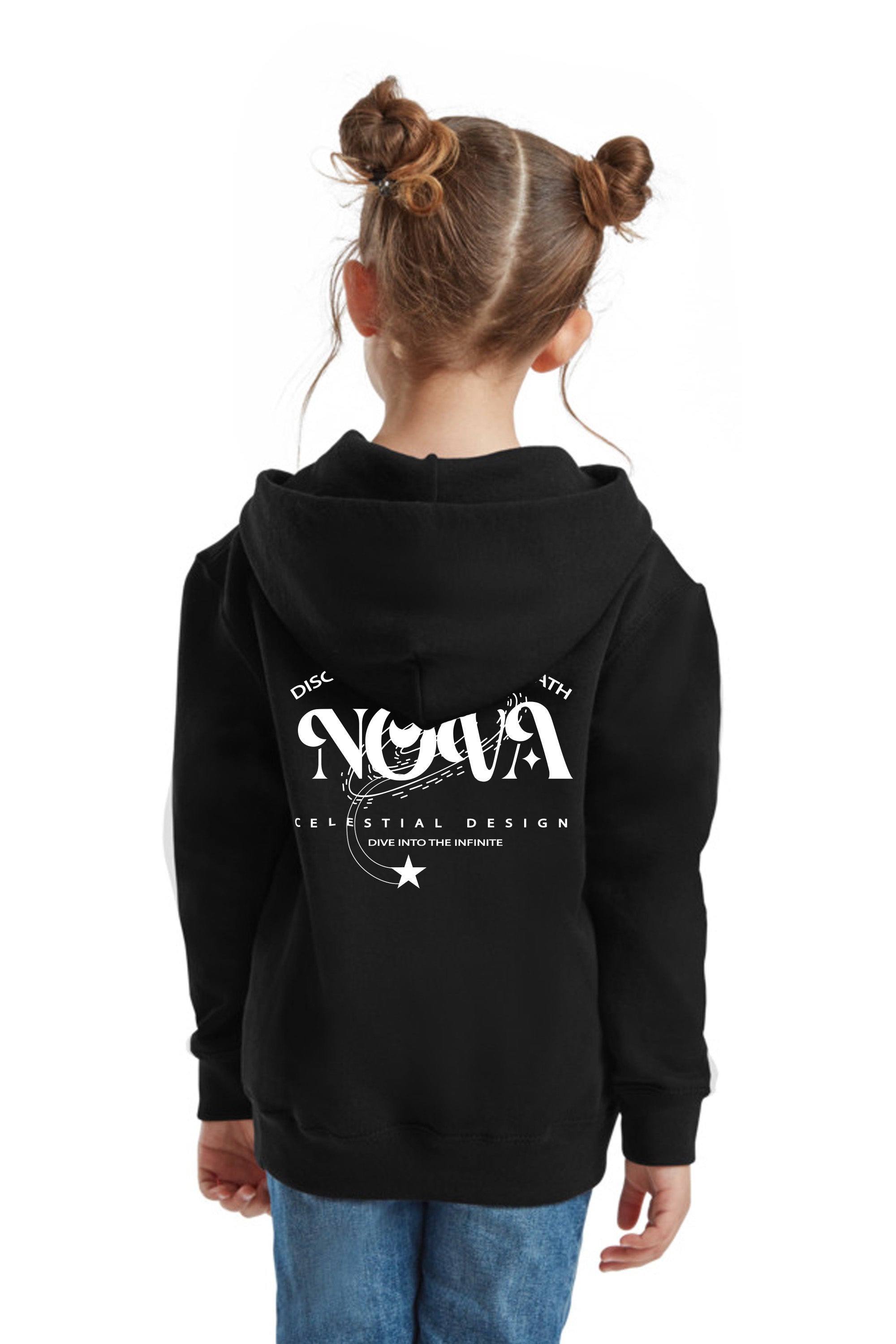 Kids Nova Printed Hoodie (Pack of 4)