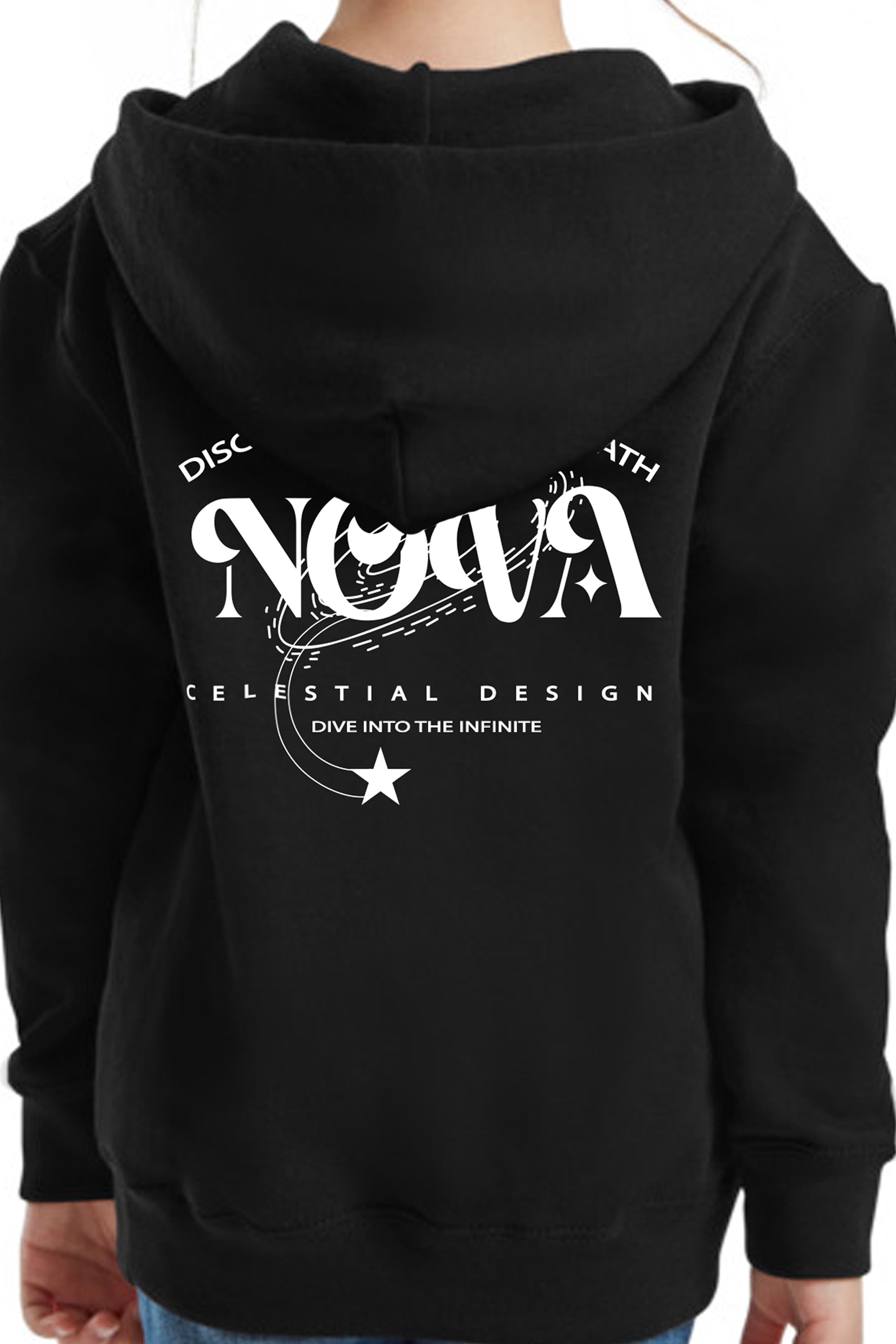 Kids Nova Printed Hoodie (Pack of 4)