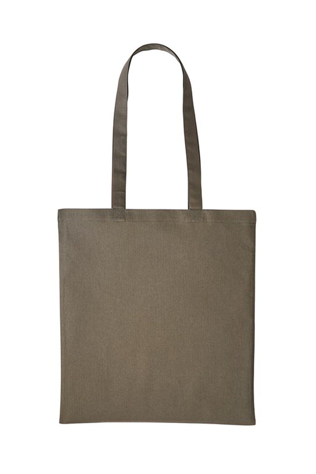 Custom Printed Cotton Shopper Long Handle Canvas Bag