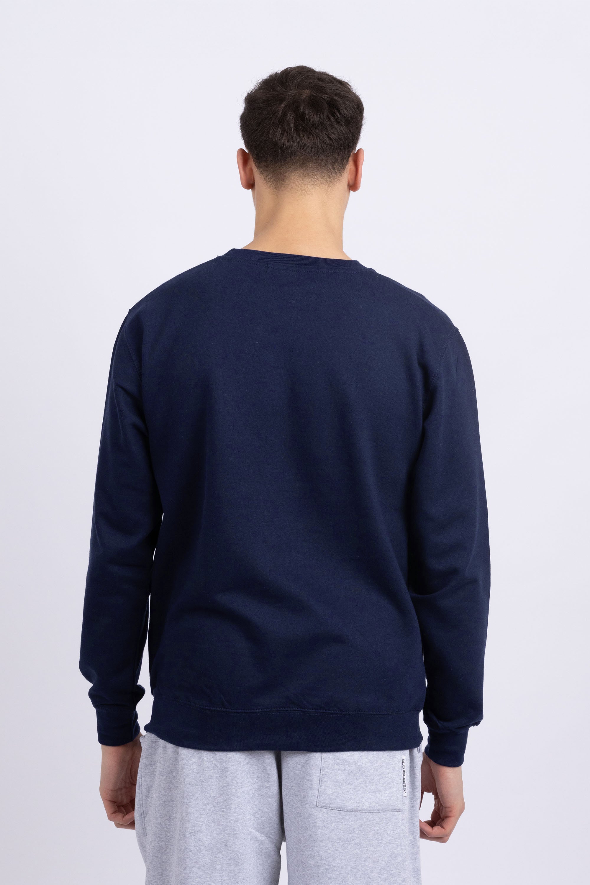 Unisex Crewneck Plain Sweatshirt