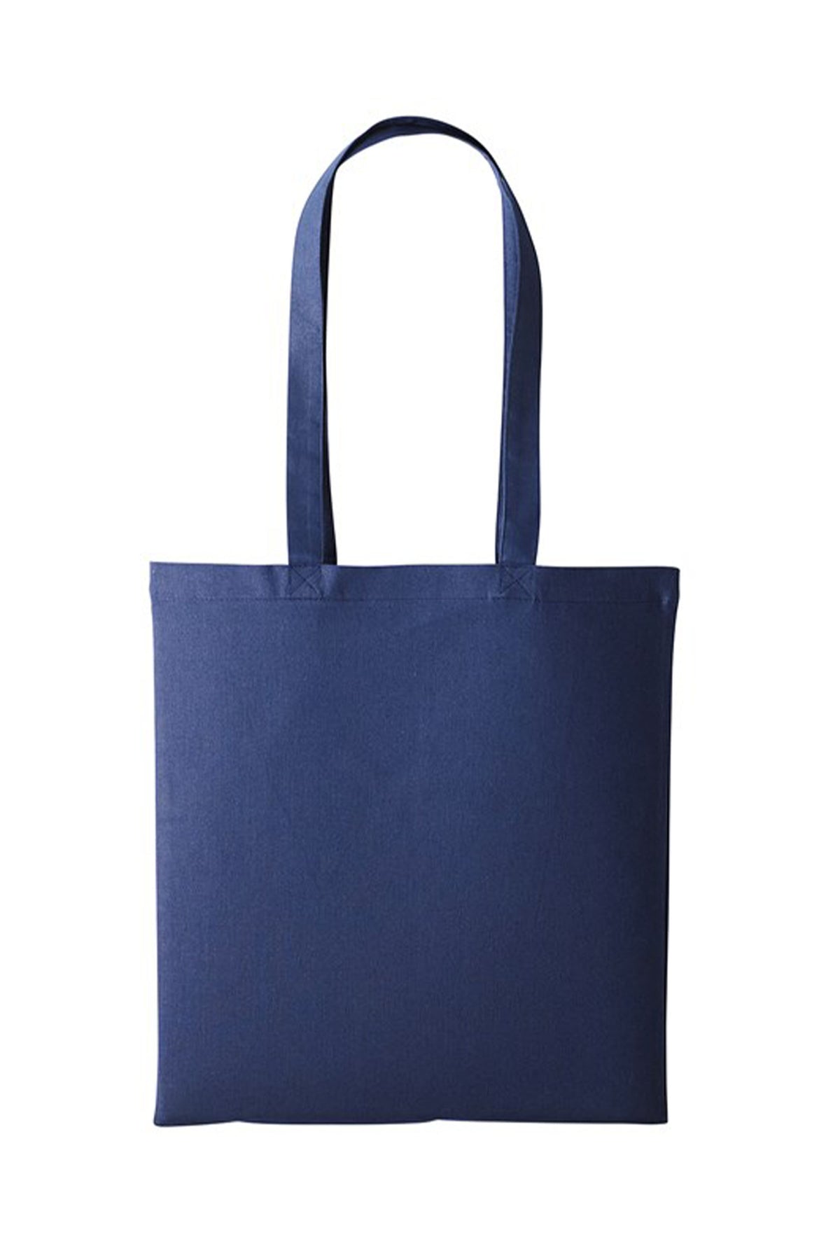 Custom Printed Cotton Shopper Long Handle Canvas Bag
