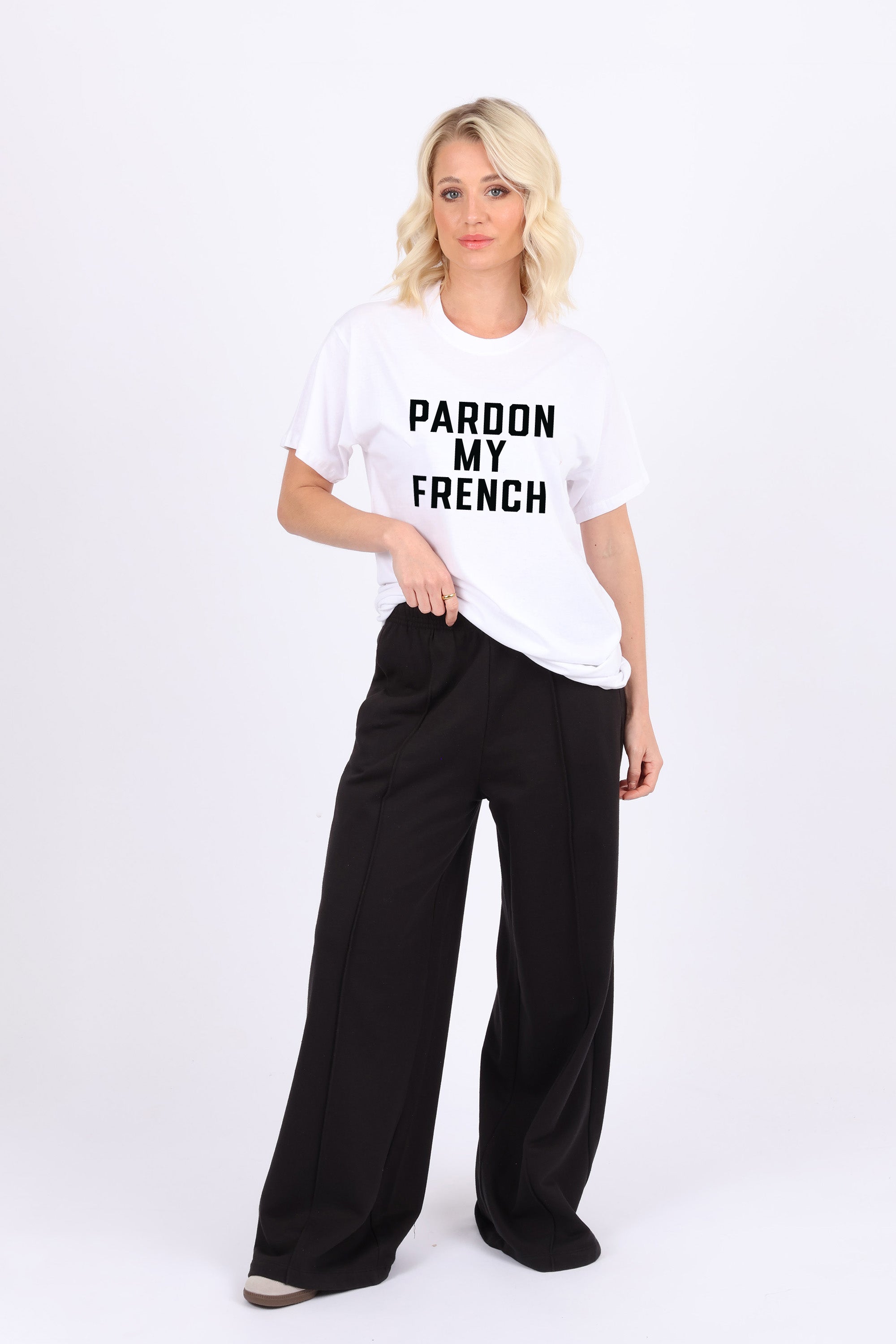 Pardon My French Printed T-Shirt (Custom Pack)