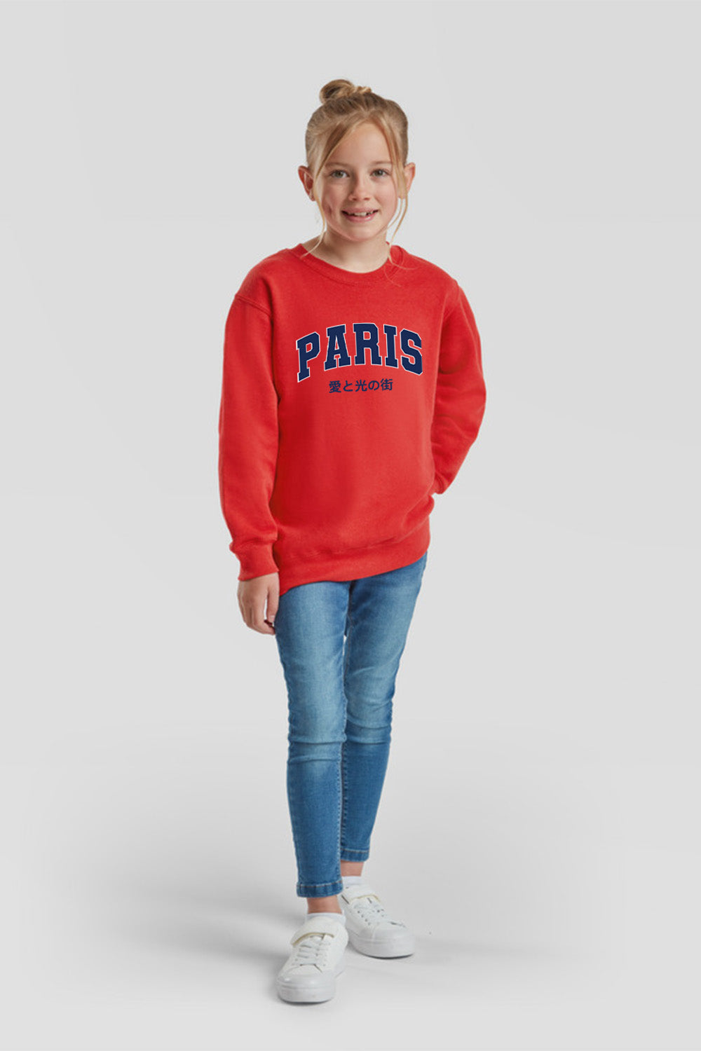 Kids Paris Printed Sweatshirt ( Pack of 5)