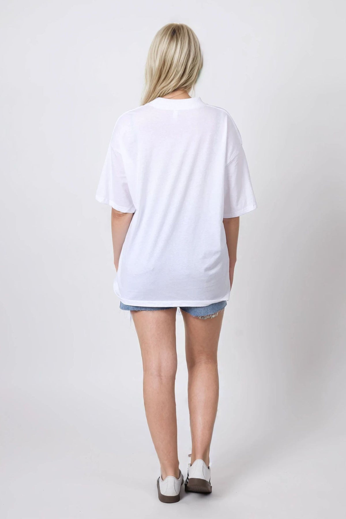150GSM Oversized T-Shirts in Pasta Food Print