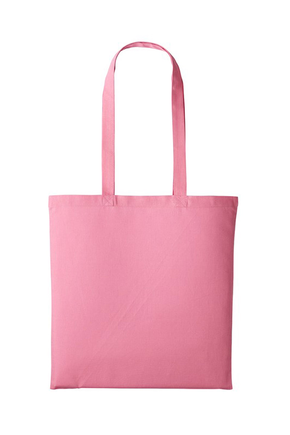 Custom Printed Cotton Shopper Long Handle Canvas Bag