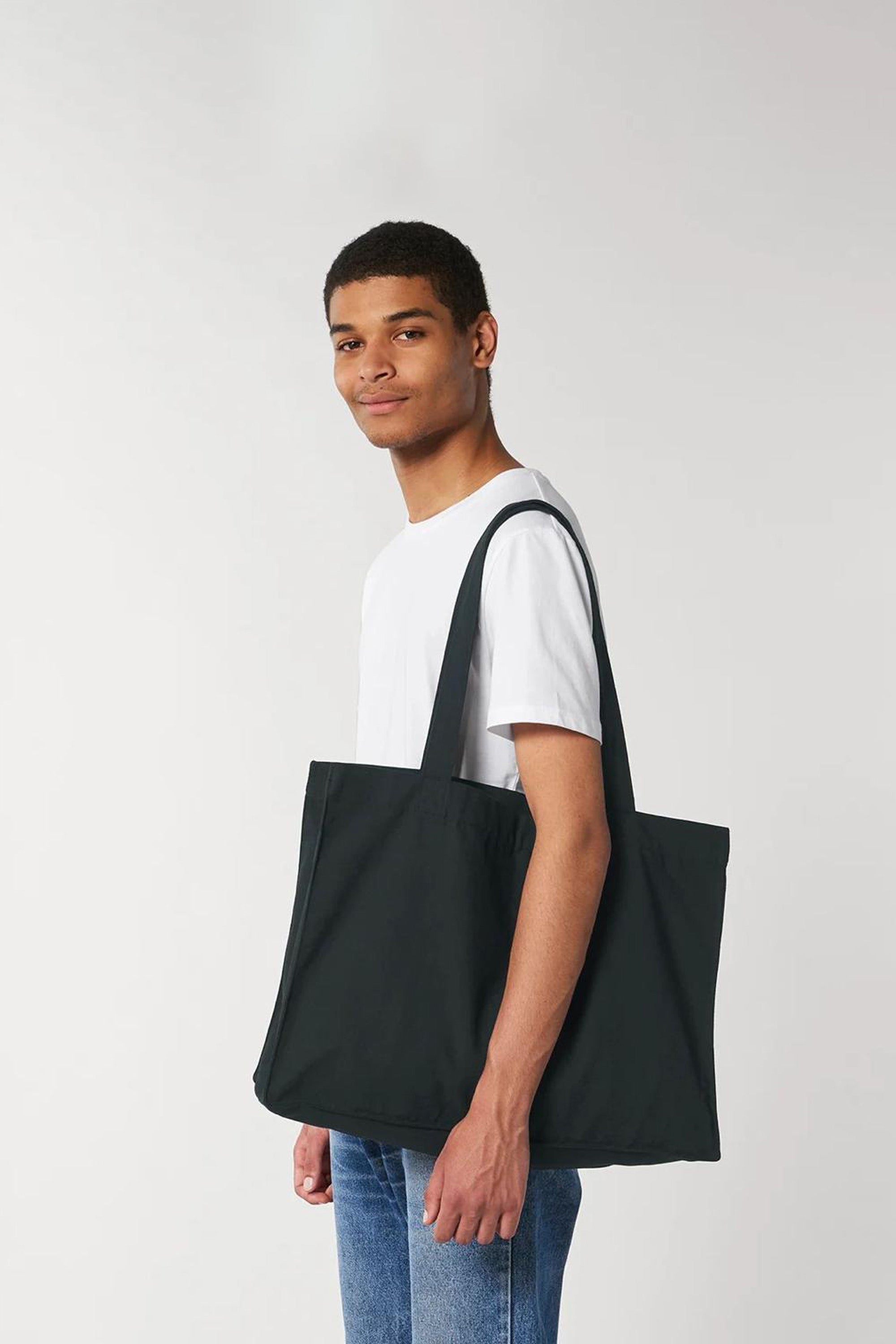 Custom Printed Woven Shopping Tote Bag