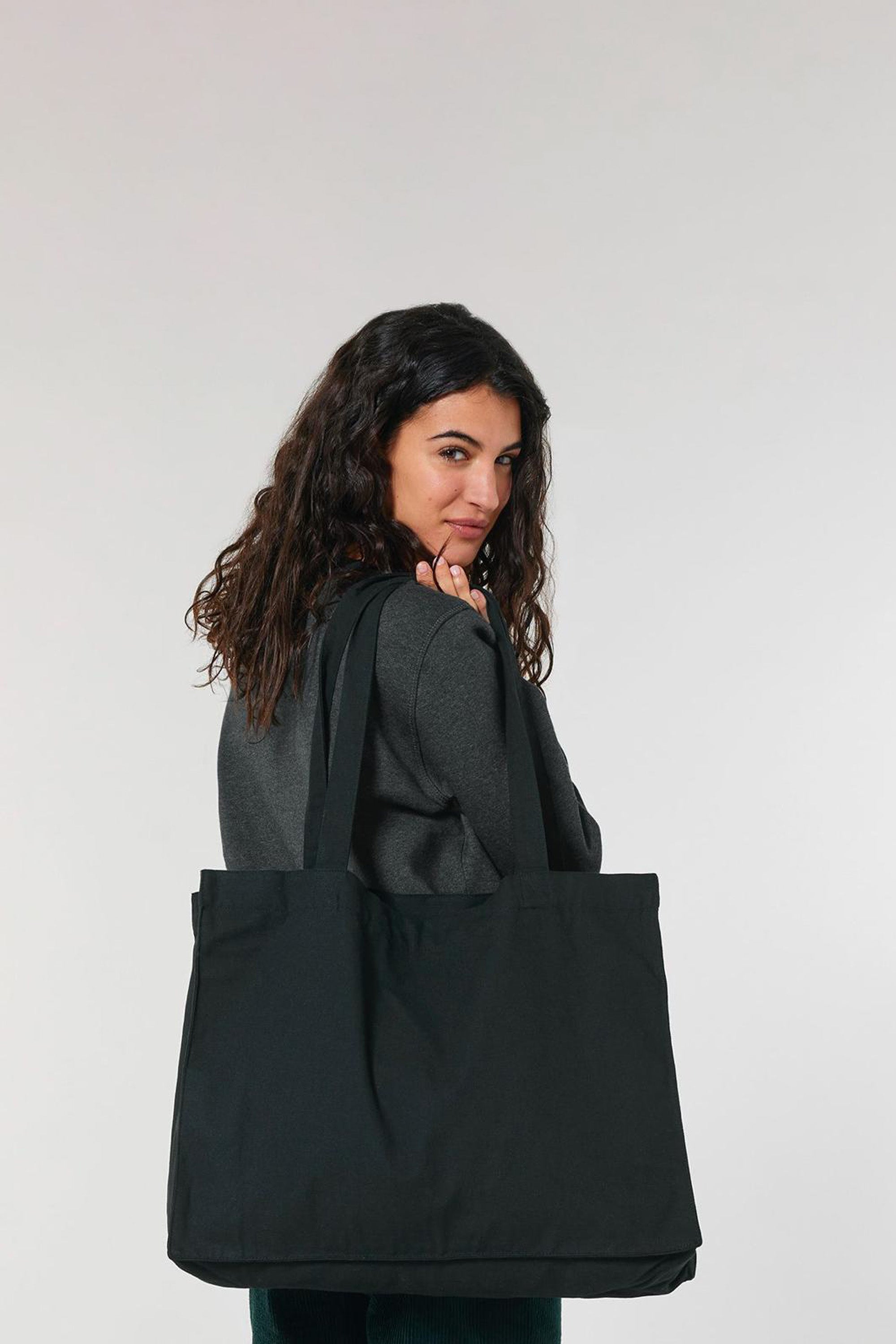 Custom Printed Woven Shopping Tote Bag