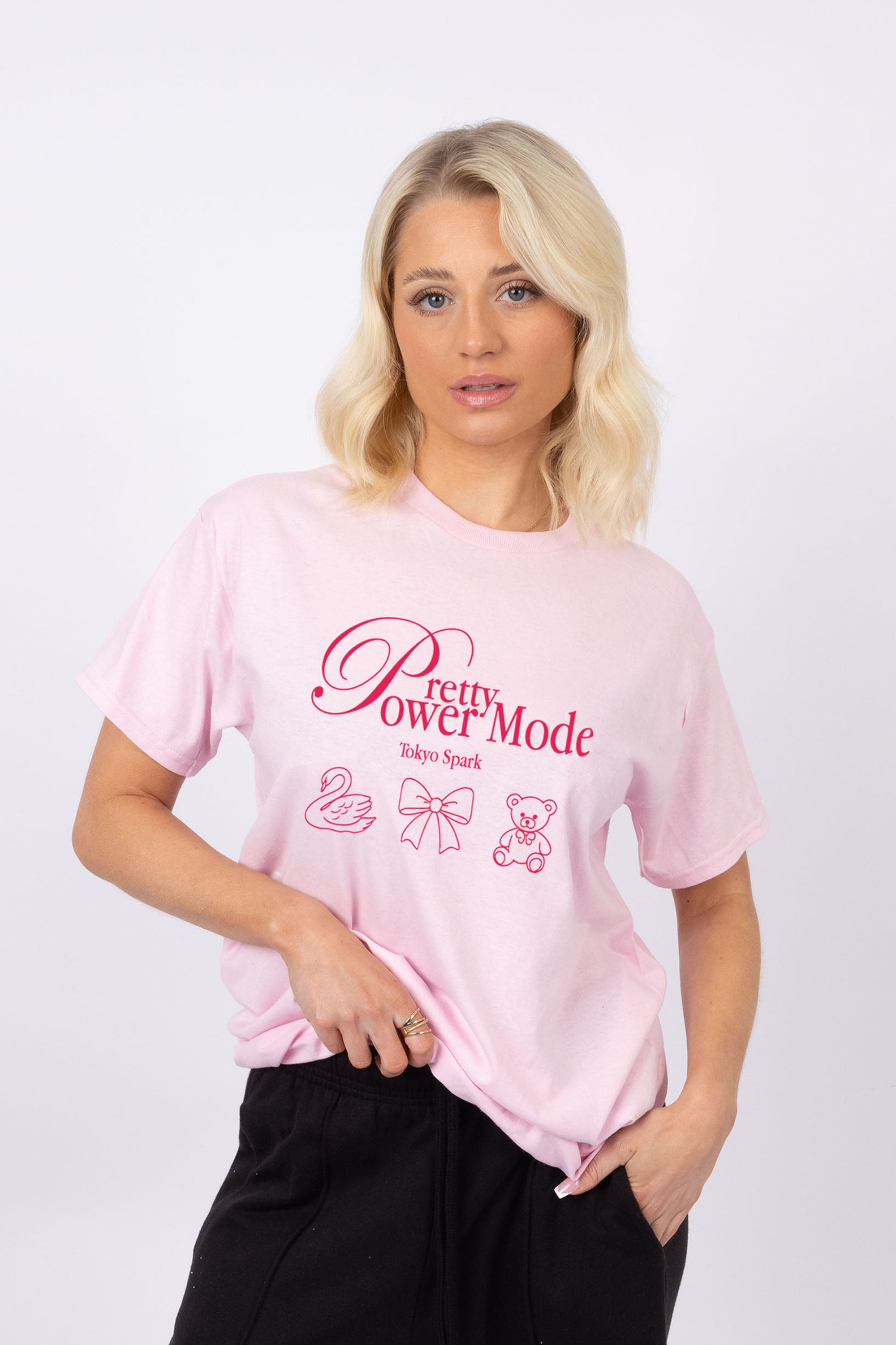 Regular Fit T-Shirt in Pretty Power Print