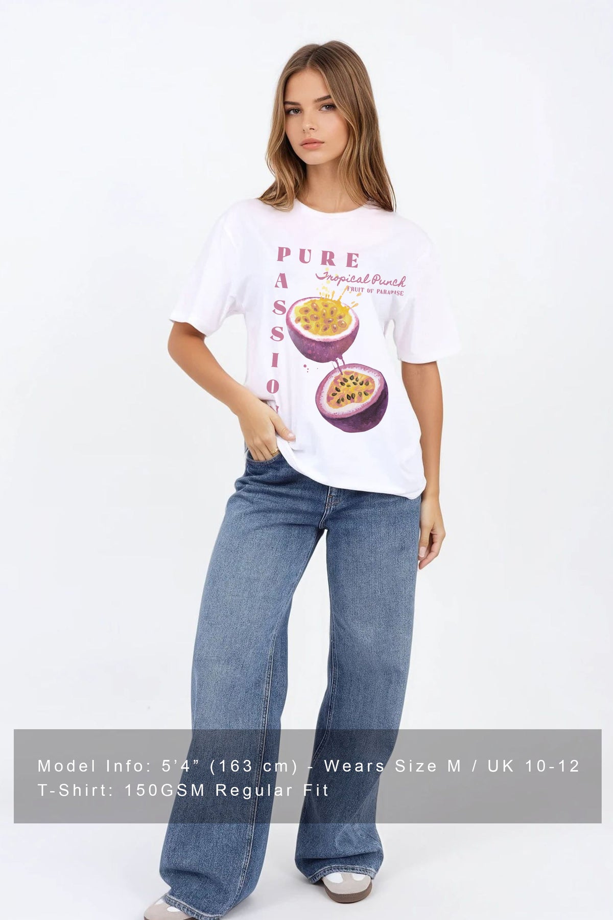Regular Fit T-shirt in Pure Passion fruit Print